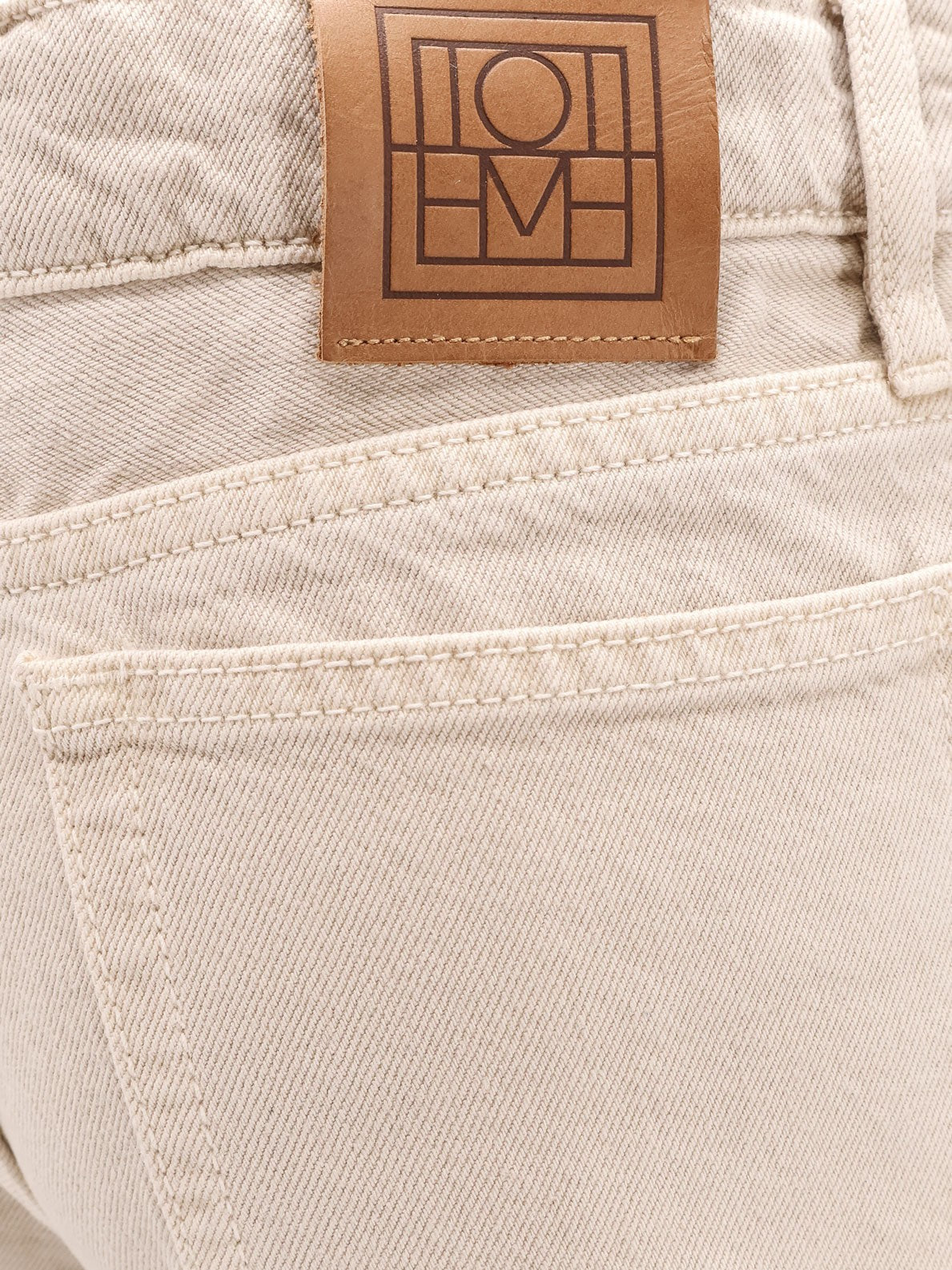 TOTEME Low taper denim trouser