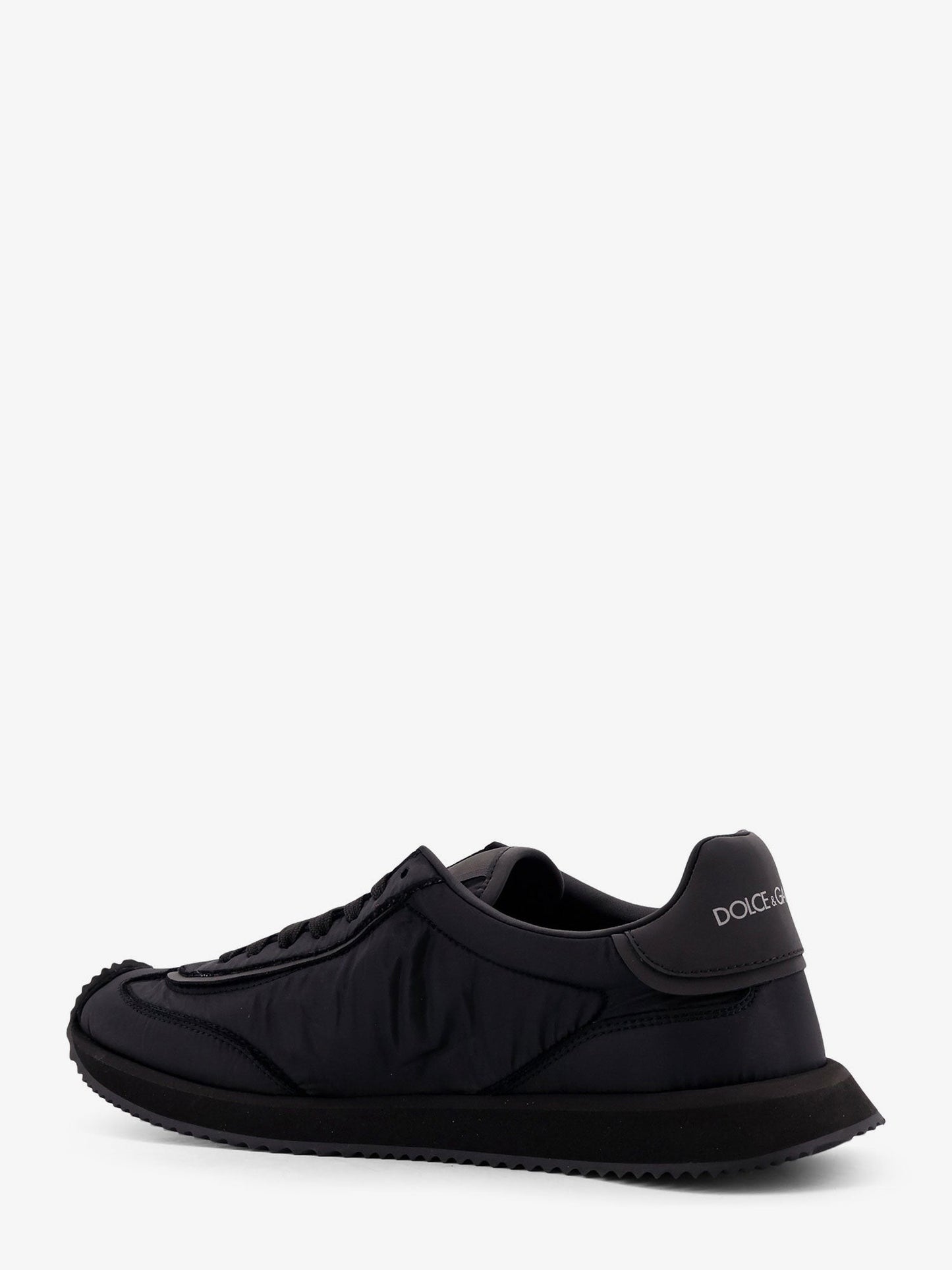 Dolce & Gabbana Low-top mesh sneakers with suede inserts