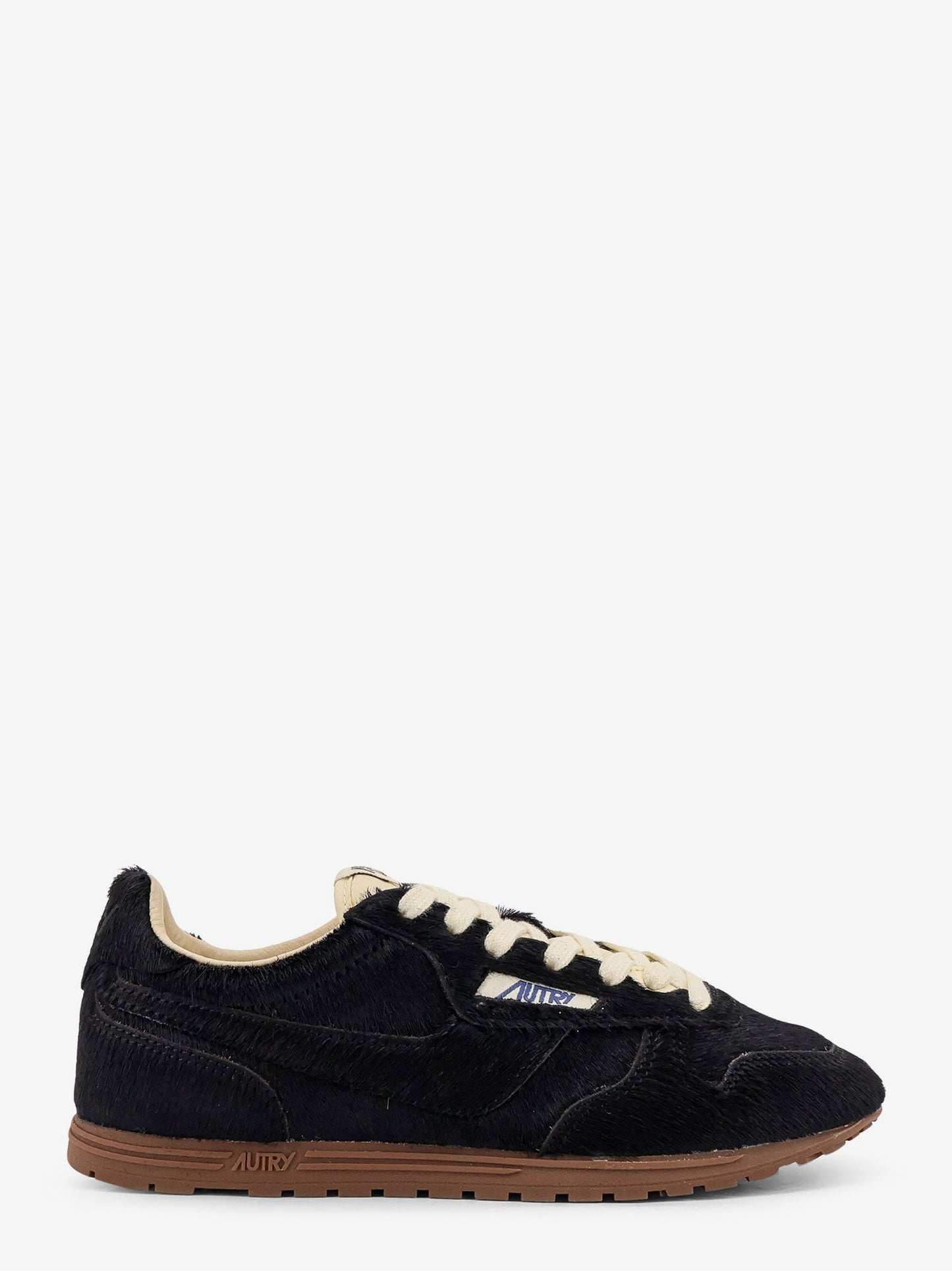Autry Low-top Windspin pony skin sneakers