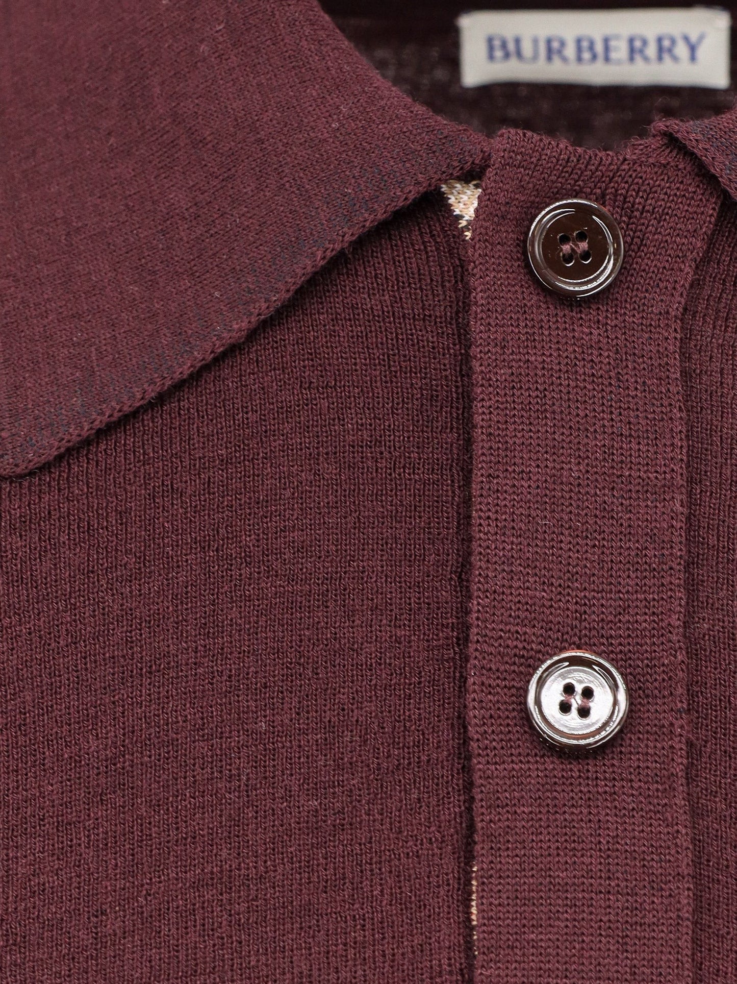 Burberry Marcus LS CT wool polo shirt