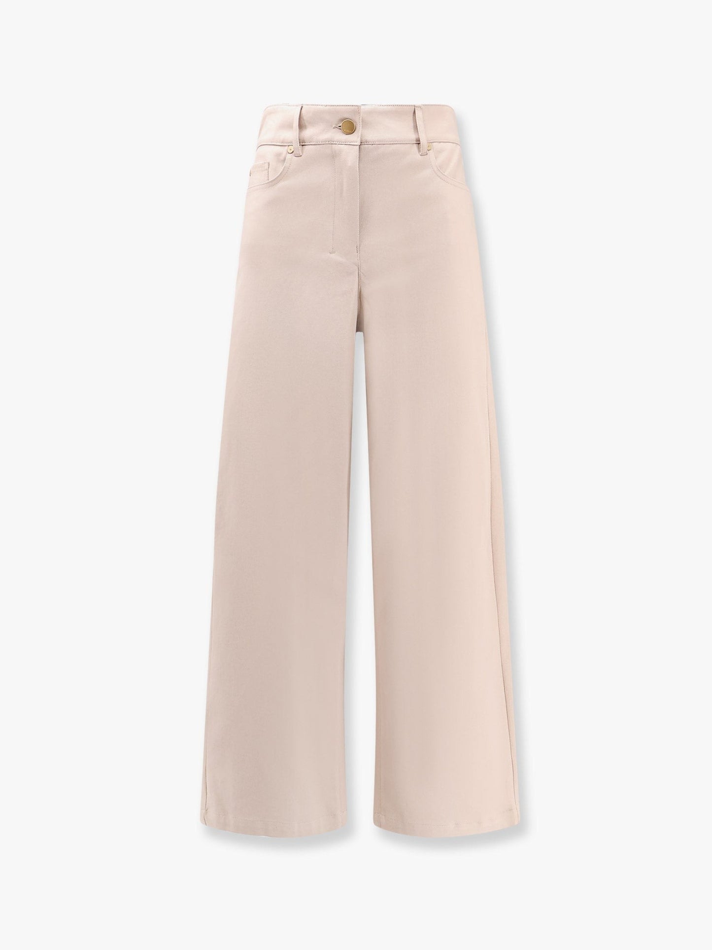 'S MAX MARA Marianna distressed fabric trouser