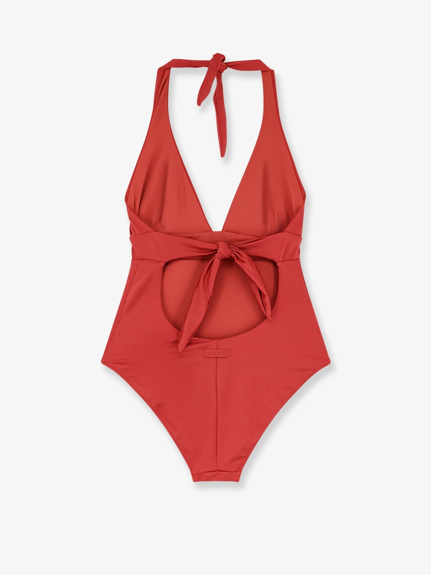 MC2 SAINT BARTH Marylin 18 one-piece swimsuit with Logo tag