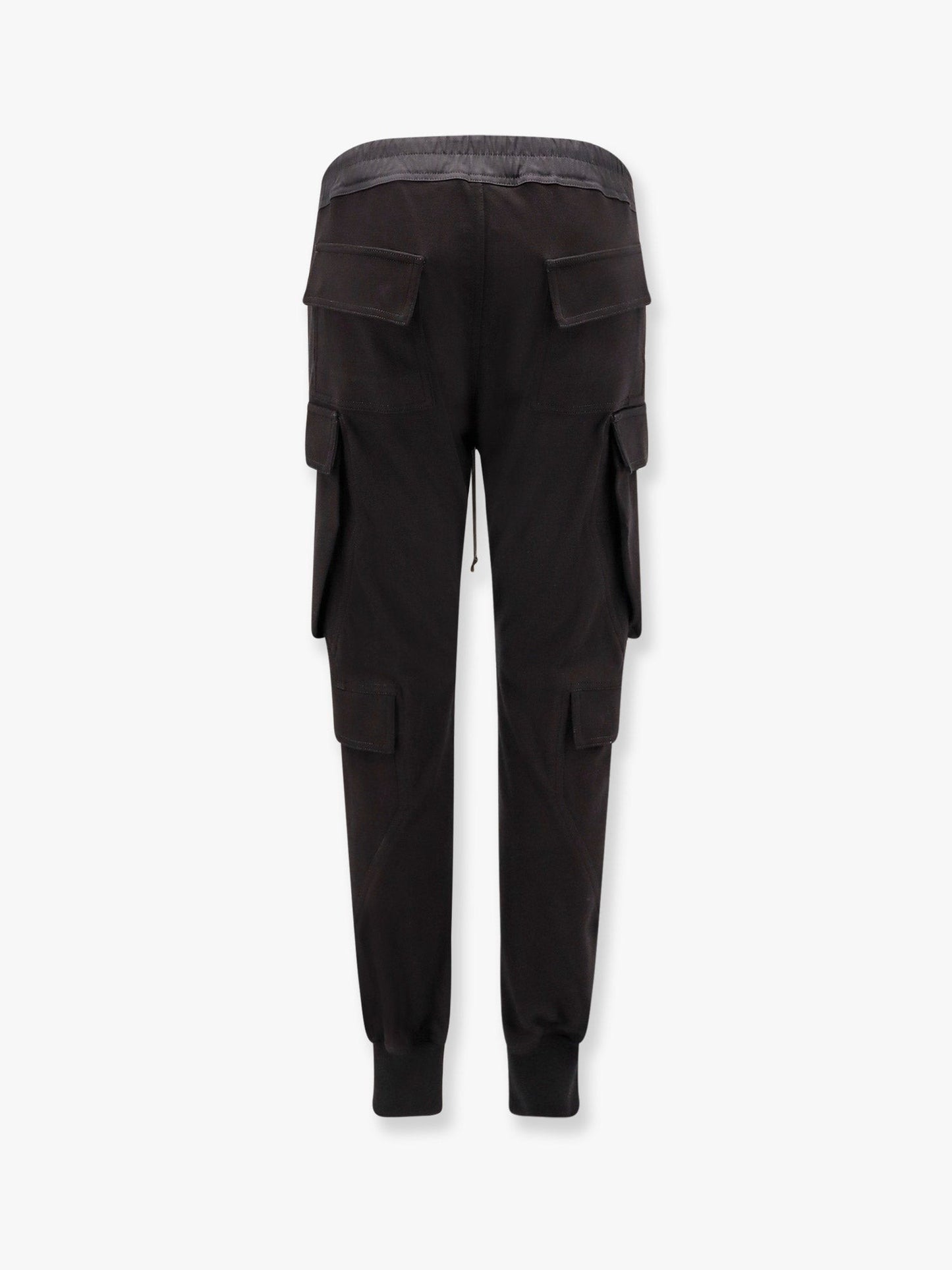 RICK OWENS Mastodon megacargo organic cotton jogging trouser