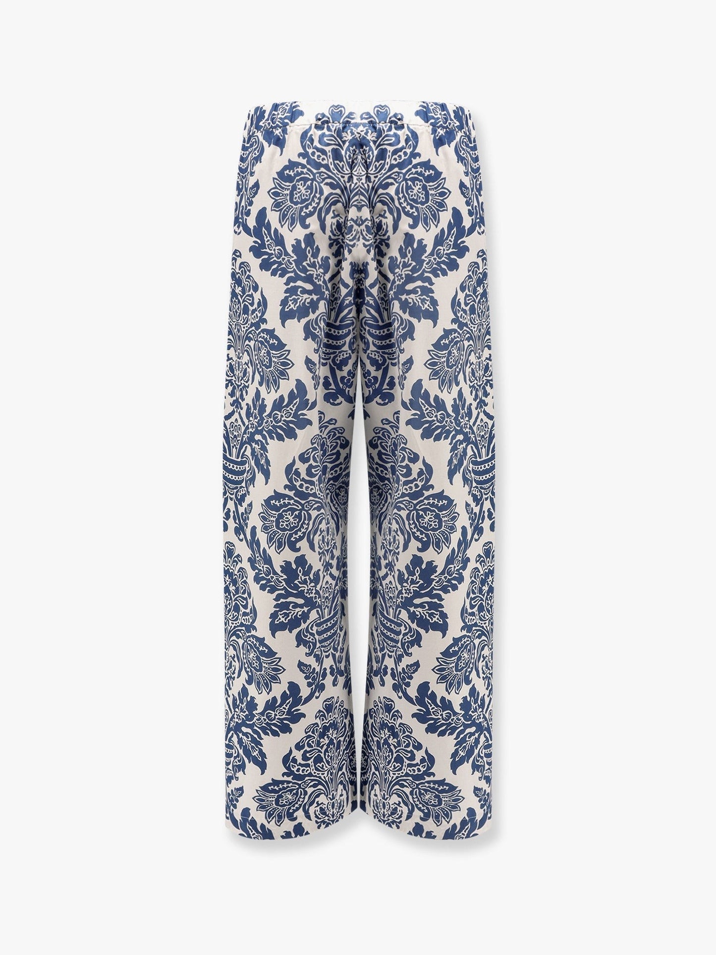 'S MAX MARA Merano cotton trouser with floral print