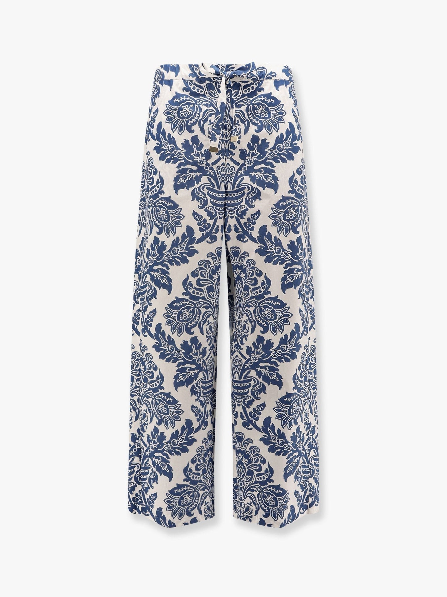 'S MAX MARA Merano cotton trouser with floral print