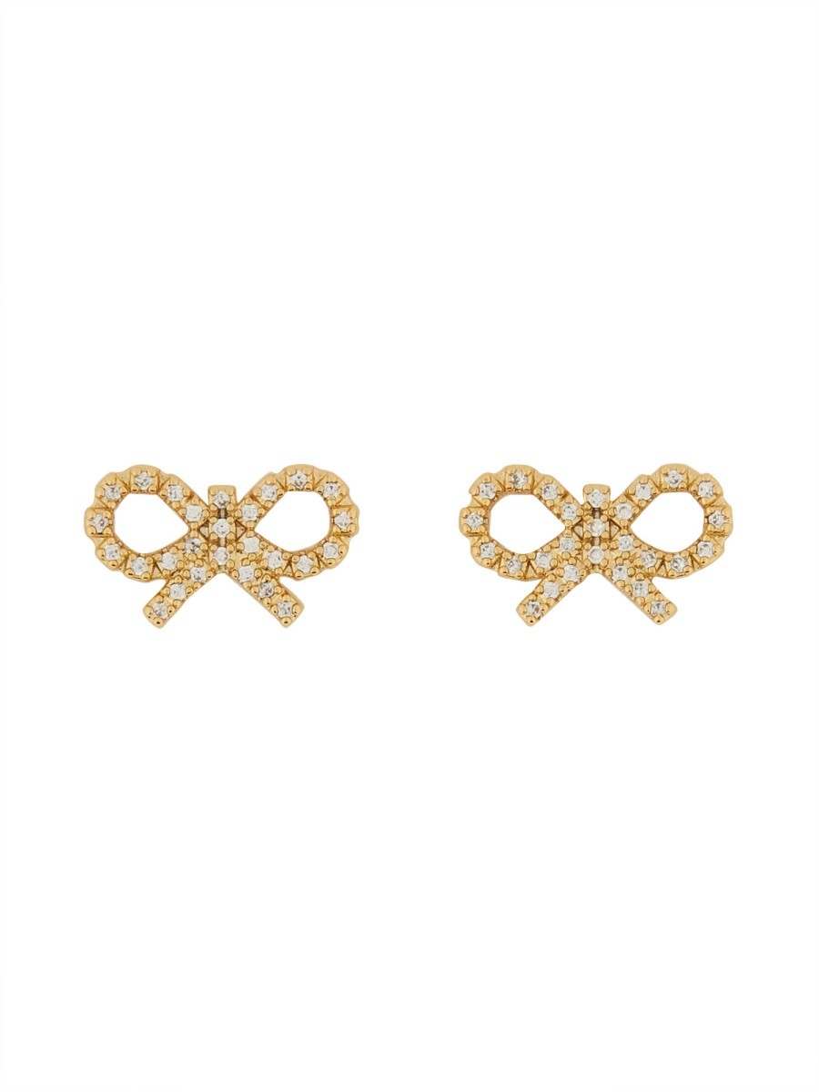 SELF-PORTRAIT MICRO BOW EARRINGS