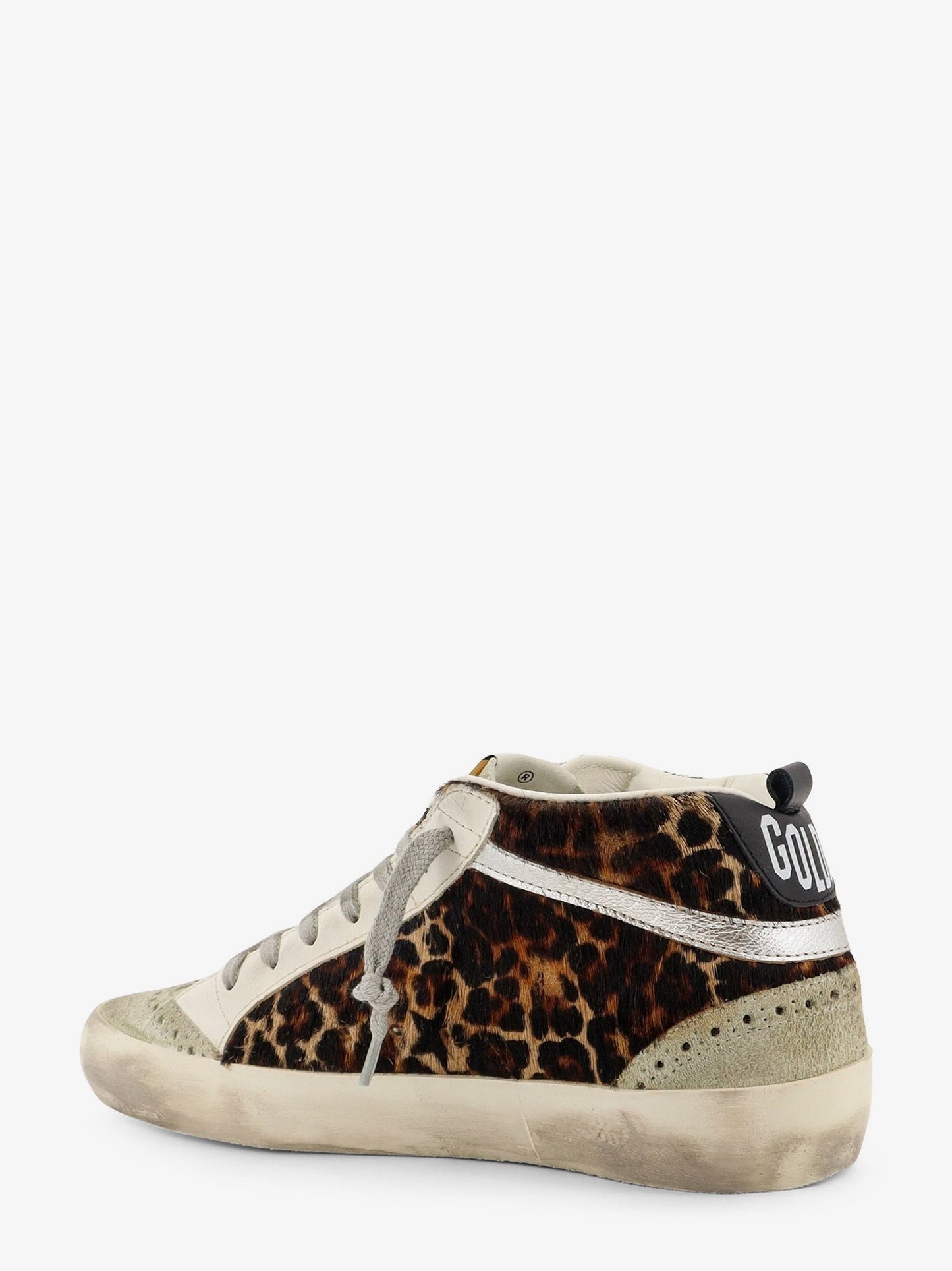 Golden Goose Deluxe Brand Mid Star Classic high-top ponyskin sneakers