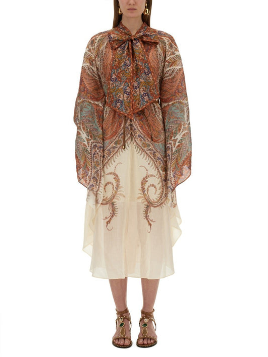 ZIMMERMANN MIDI DRESS "RHIANNON"