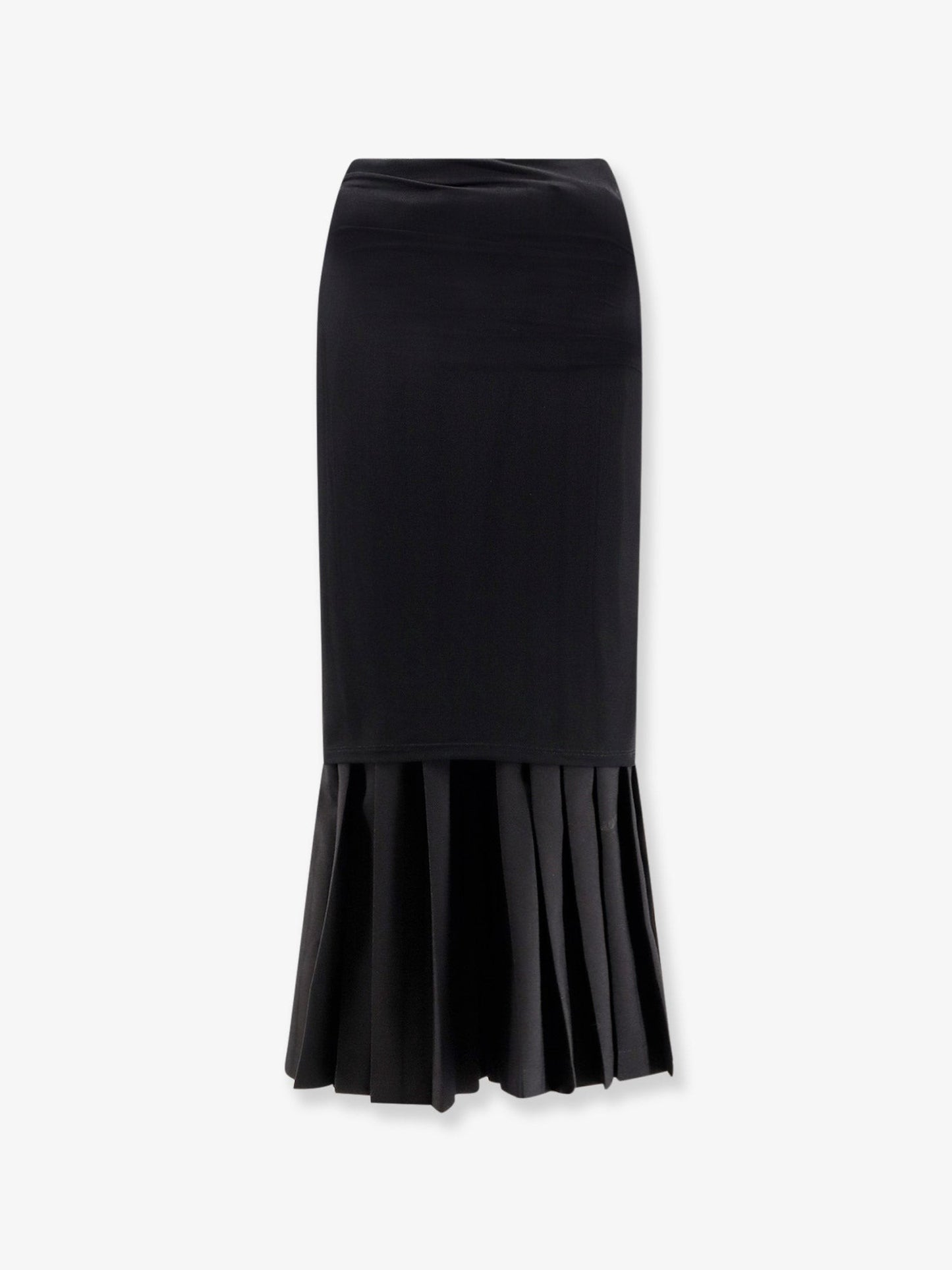 MM6 MAISON MARGIELA Midi plated skirt