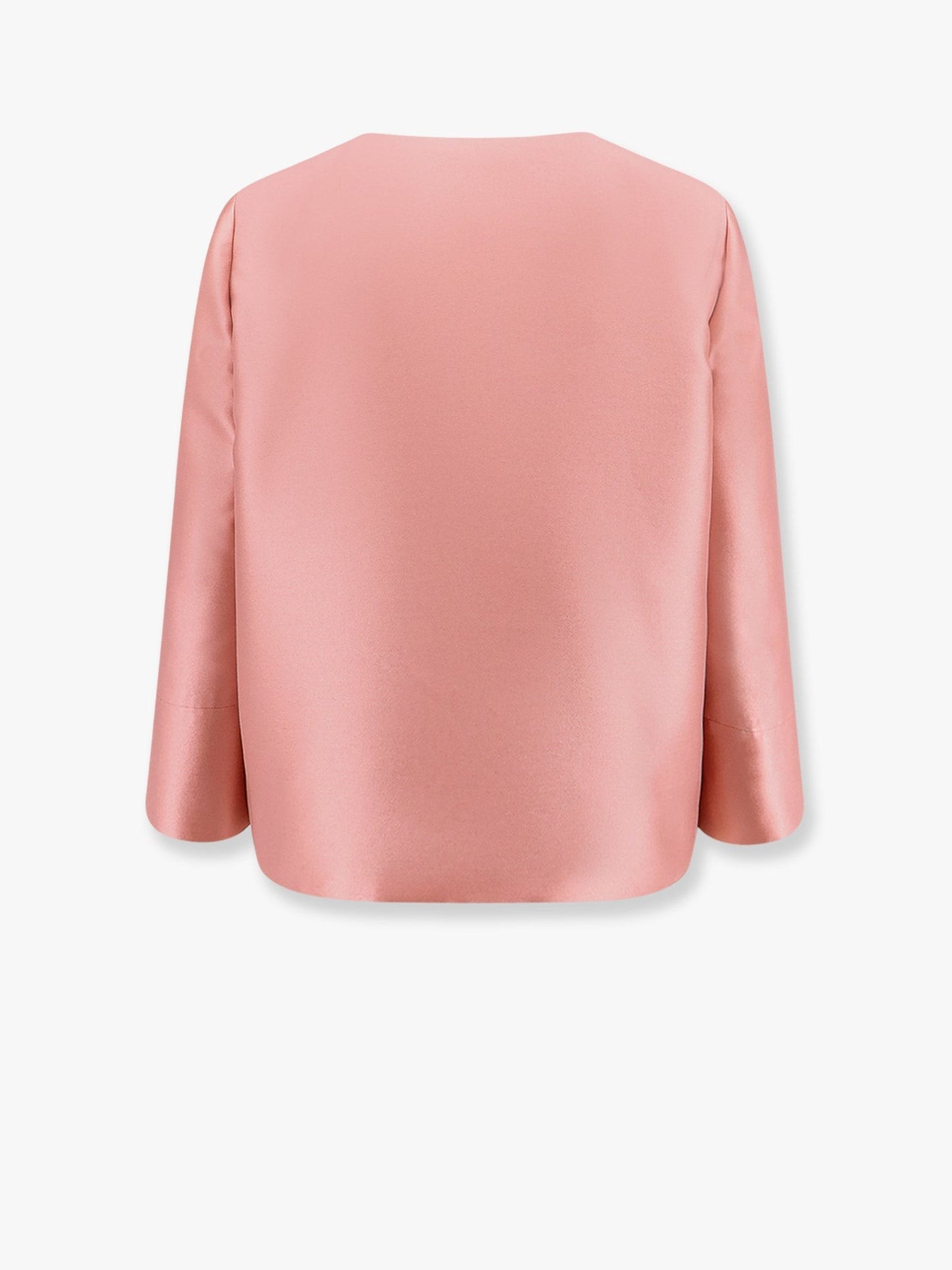 alberta ferretti Mikado blazer with viscose lining