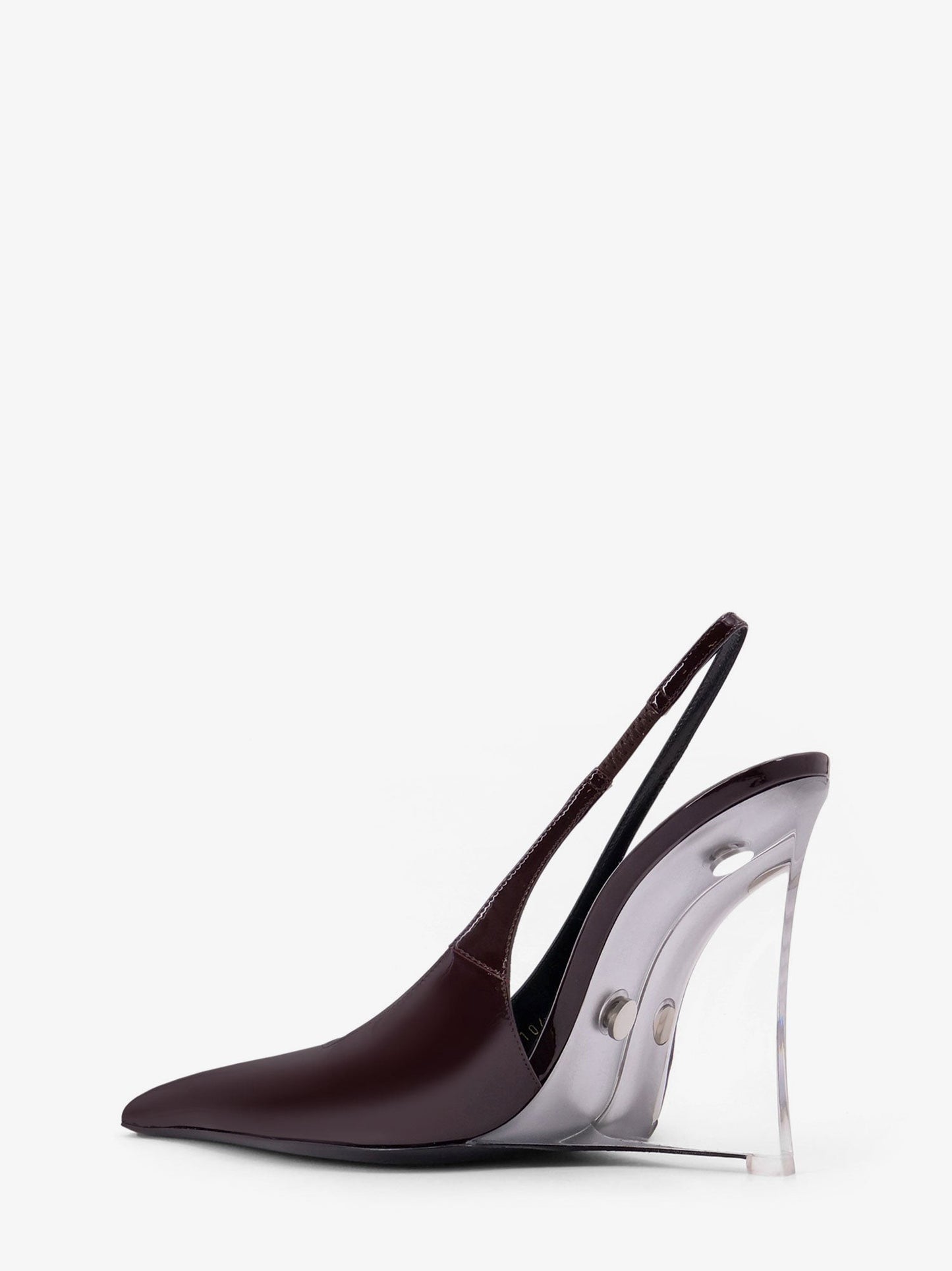 Saint Laurent Miller 110 patent leather slingback décolleté