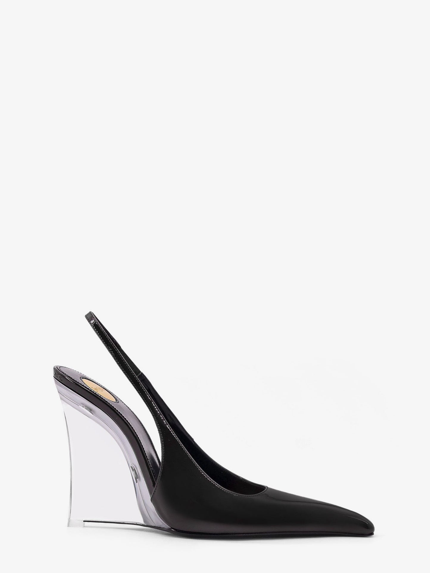 Saint Laurent Miller 110 patent leather slingback décolleté