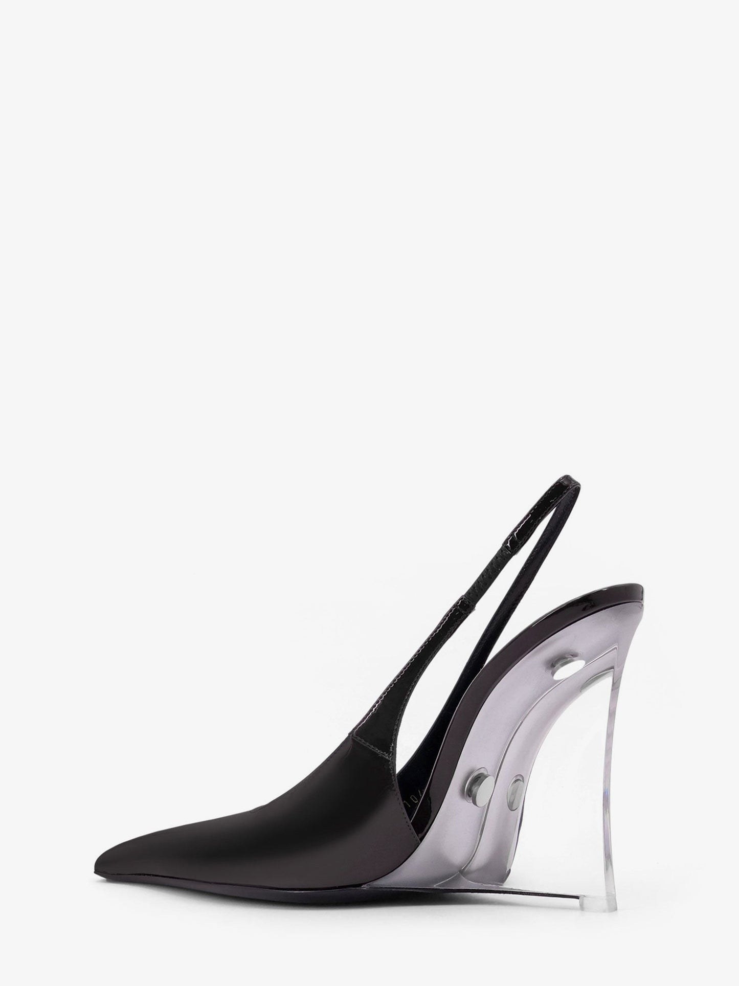 Saint Laurent Miller 110 patent leather slingback décolleté
