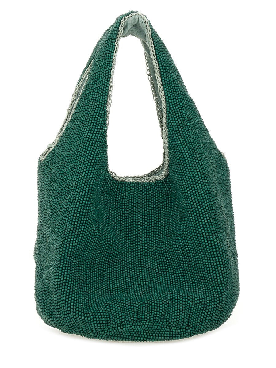 jw anderson MINI BEADED TOTE BAG