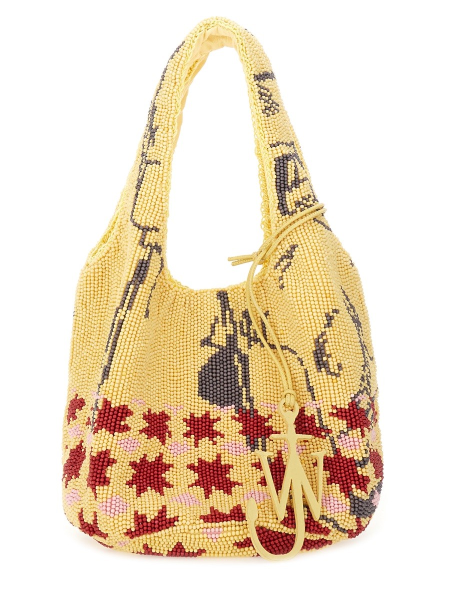 jw anderson MINI BEADED TOTE BAG