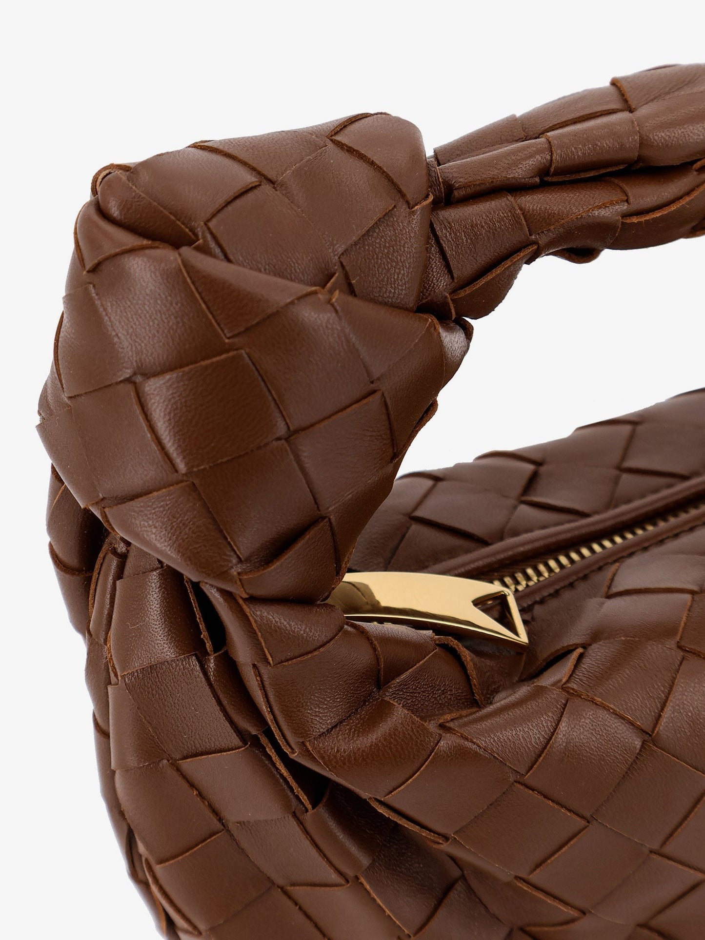 Bottega Veneta Mini Jodie leather handbag with Intrecciato motif