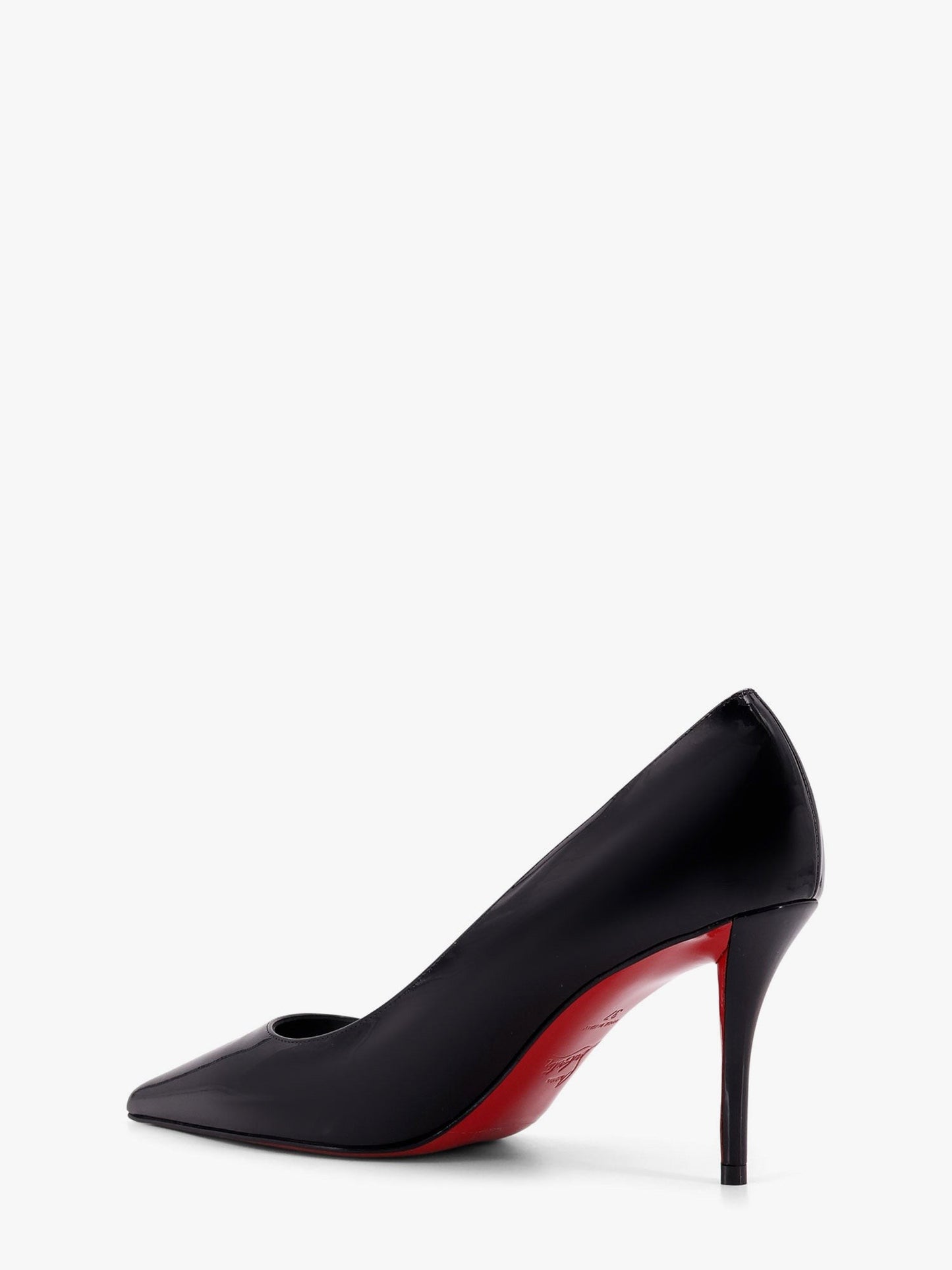 CHRISTIAN LOUBOUTIN Miss Z 80 patent leather pumps