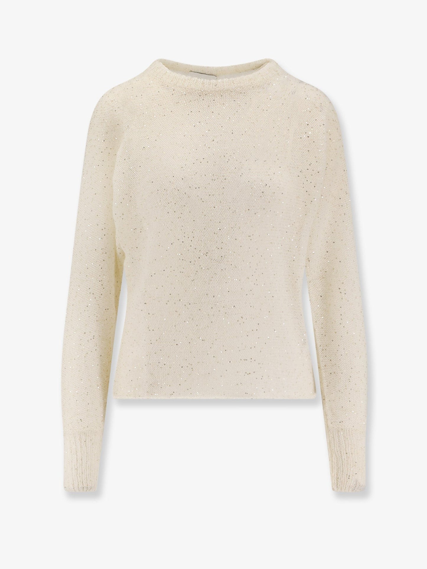 NUDE Mohair blend sweater with sequins