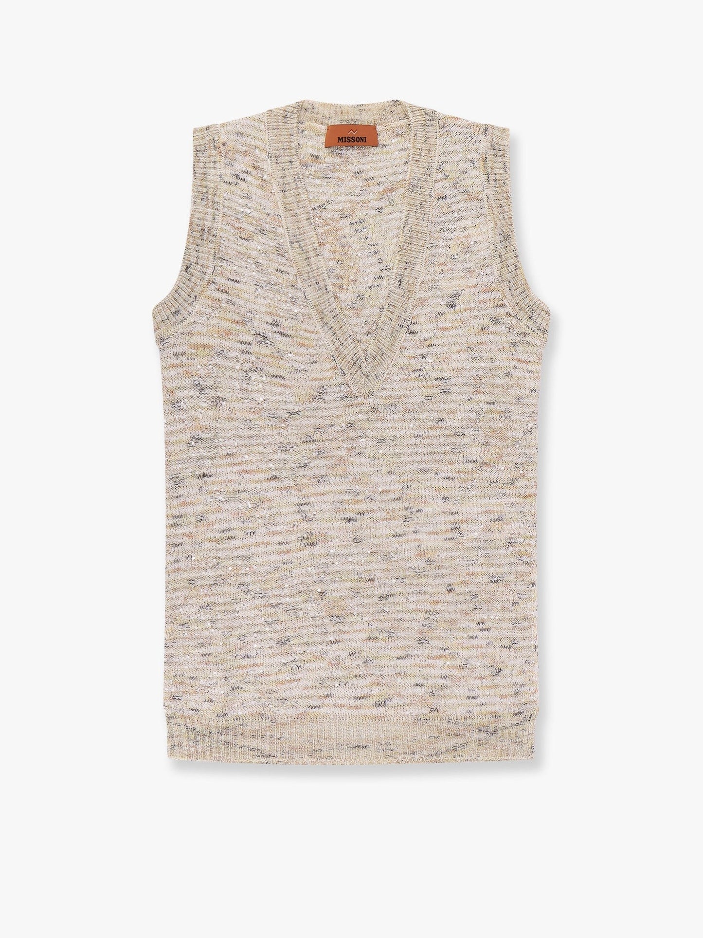 Missoni Multicolor viscose blend top with sequins