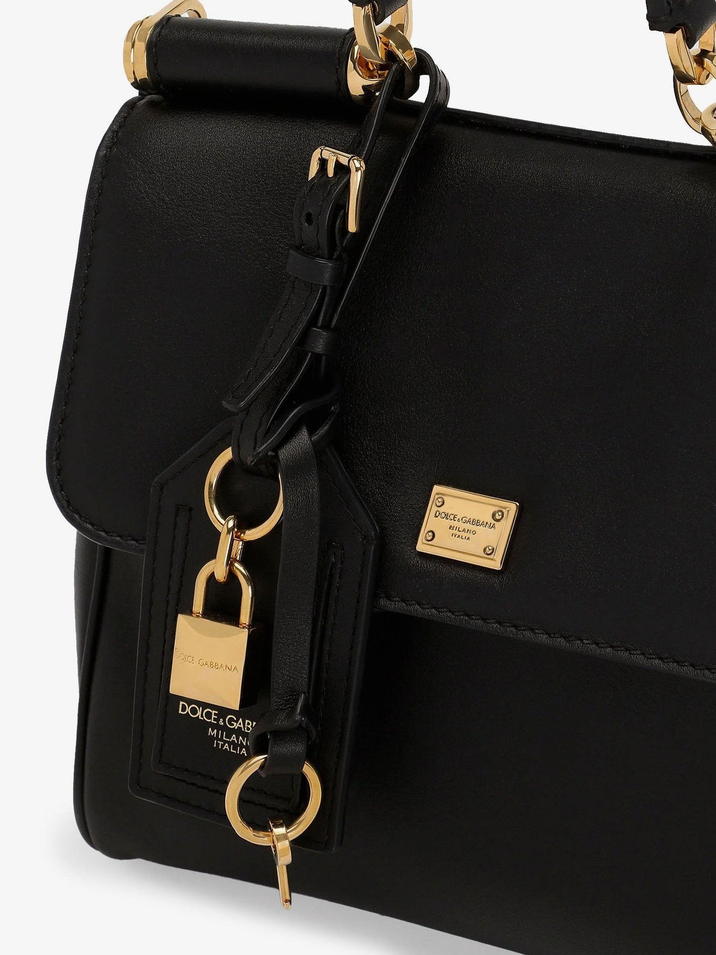 Dolce & Gabbana My Sicily leather shoulder bag