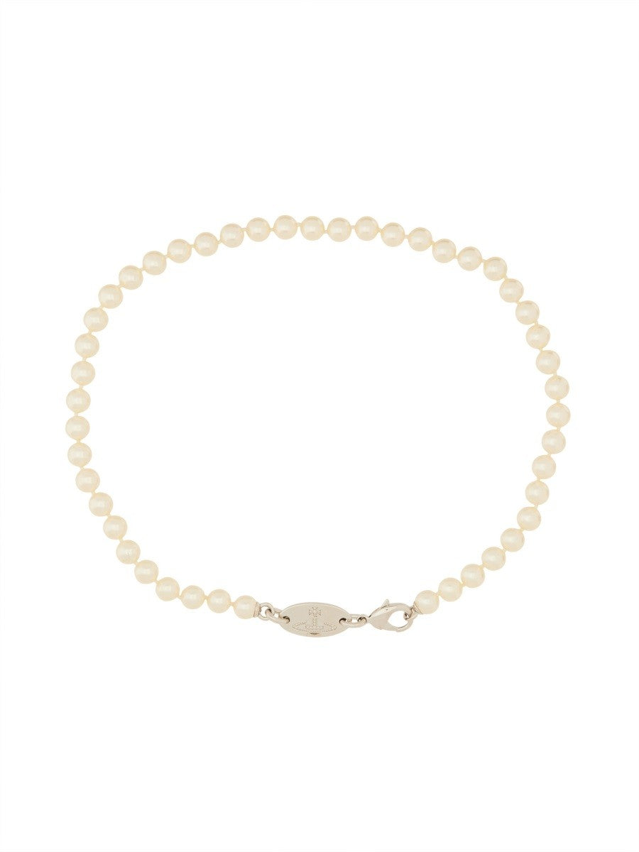 Vivienne Westwood "STUART" NECKLACE WITH SWAROWSKI PEARLS