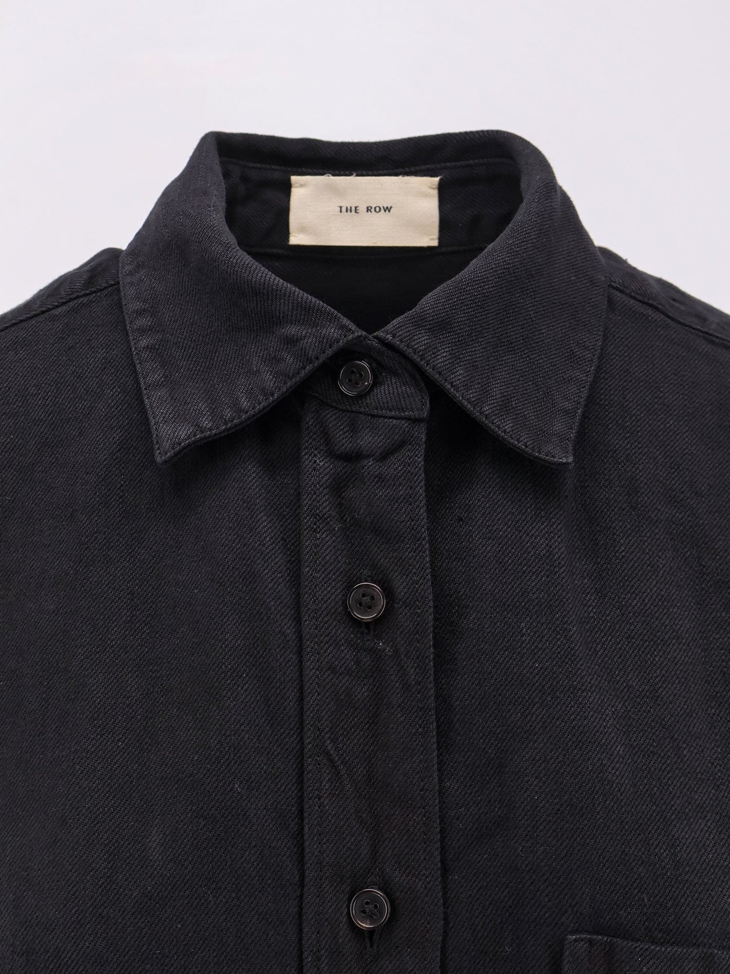 THE ROW Nesson linen shirt