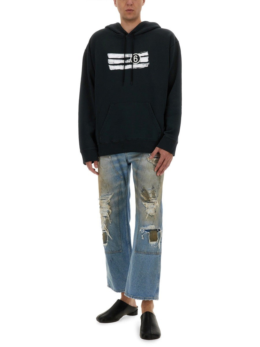 MM6 MAISON MARGIELA "NUMERIC" SWEATSHIRT