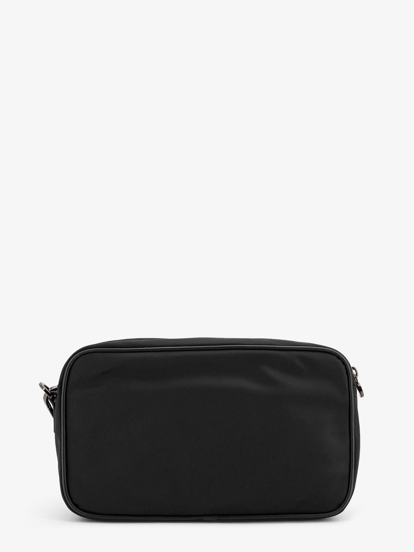 KITON CIRO PAONE Nylon clutch bag with iconic logo embroidery