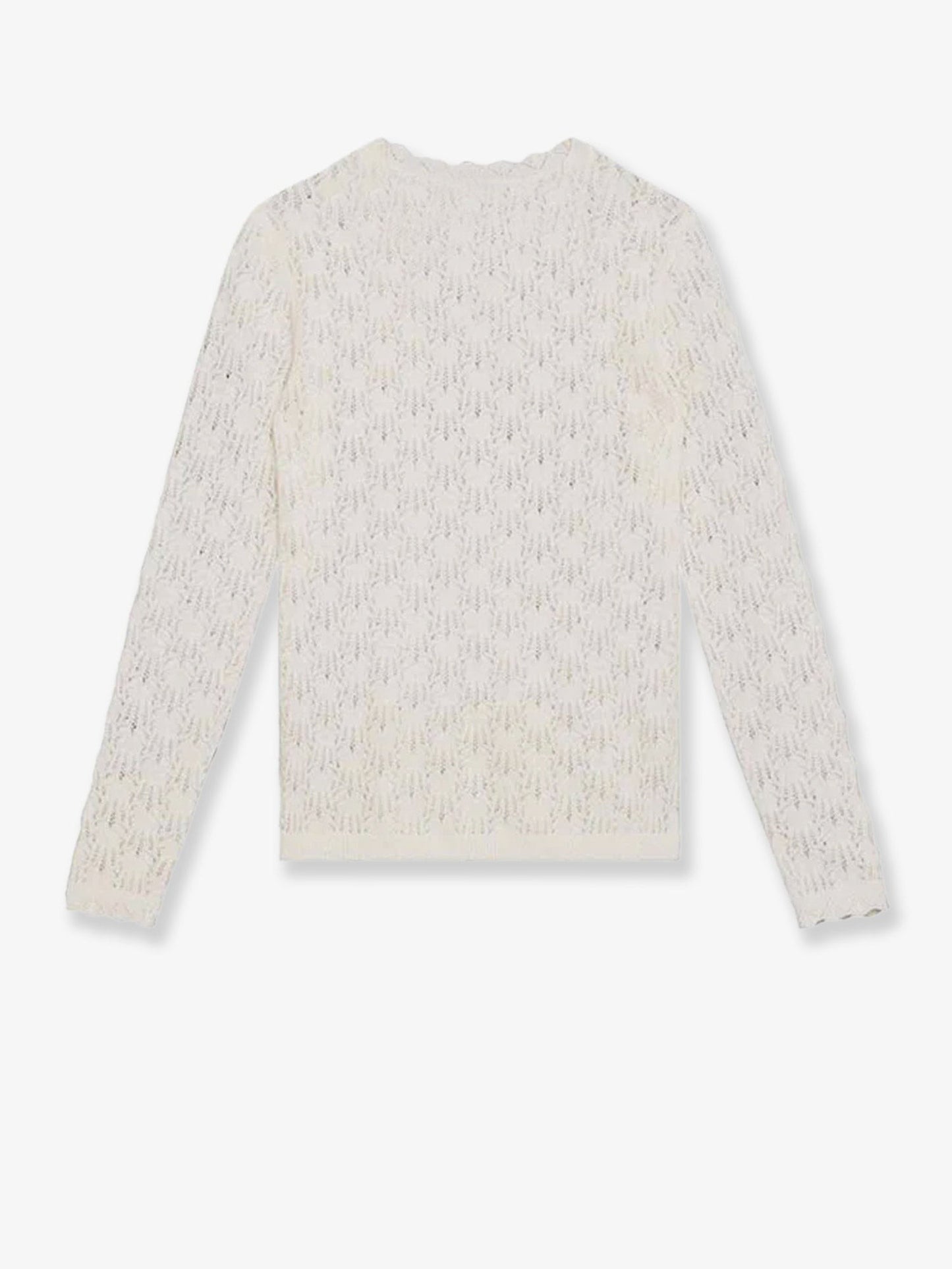MARANT ETOILE Obeline perforated alpaca blend sweater