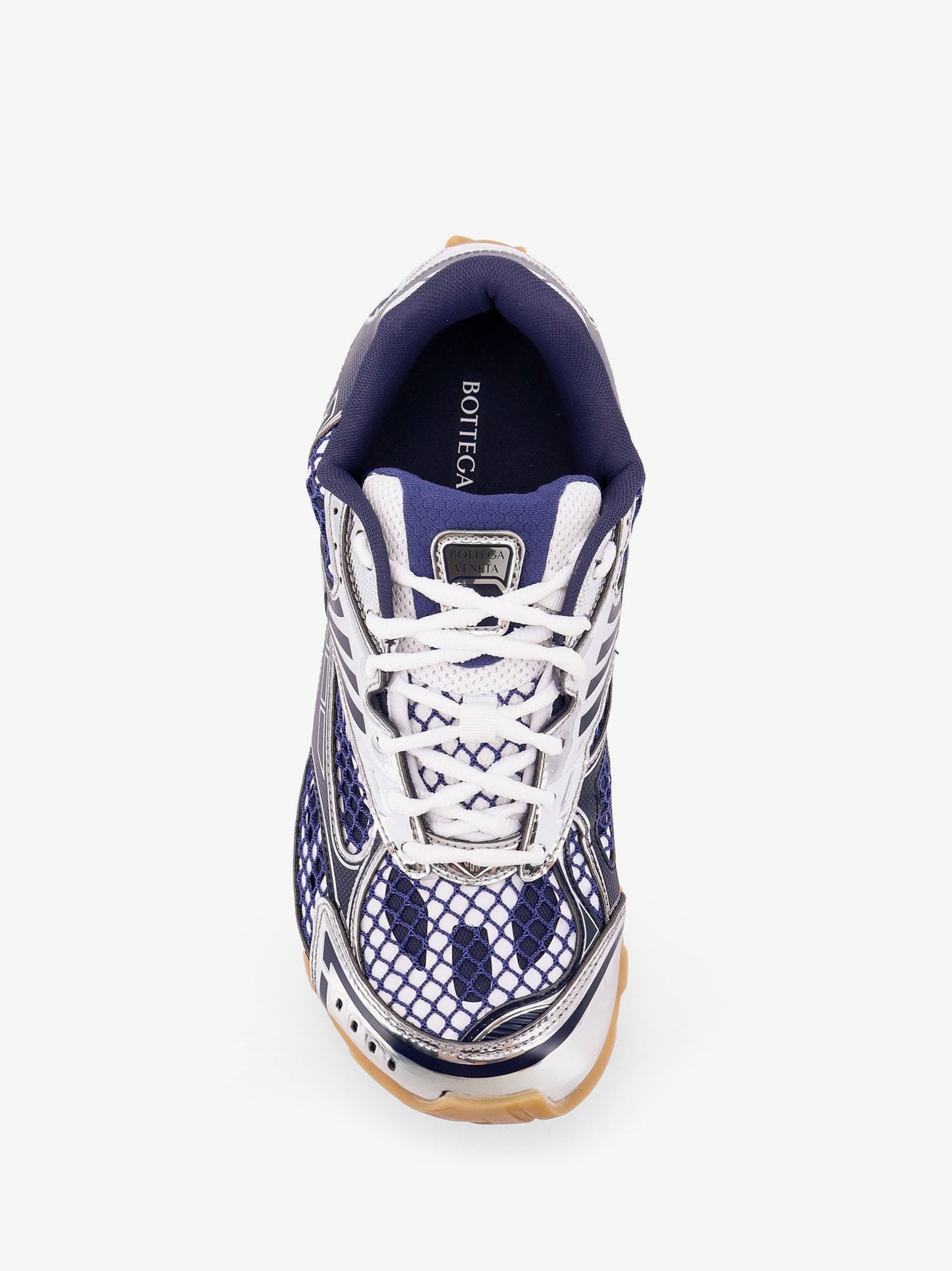 Bottega Veneta Orbit mesh and leather sneakers