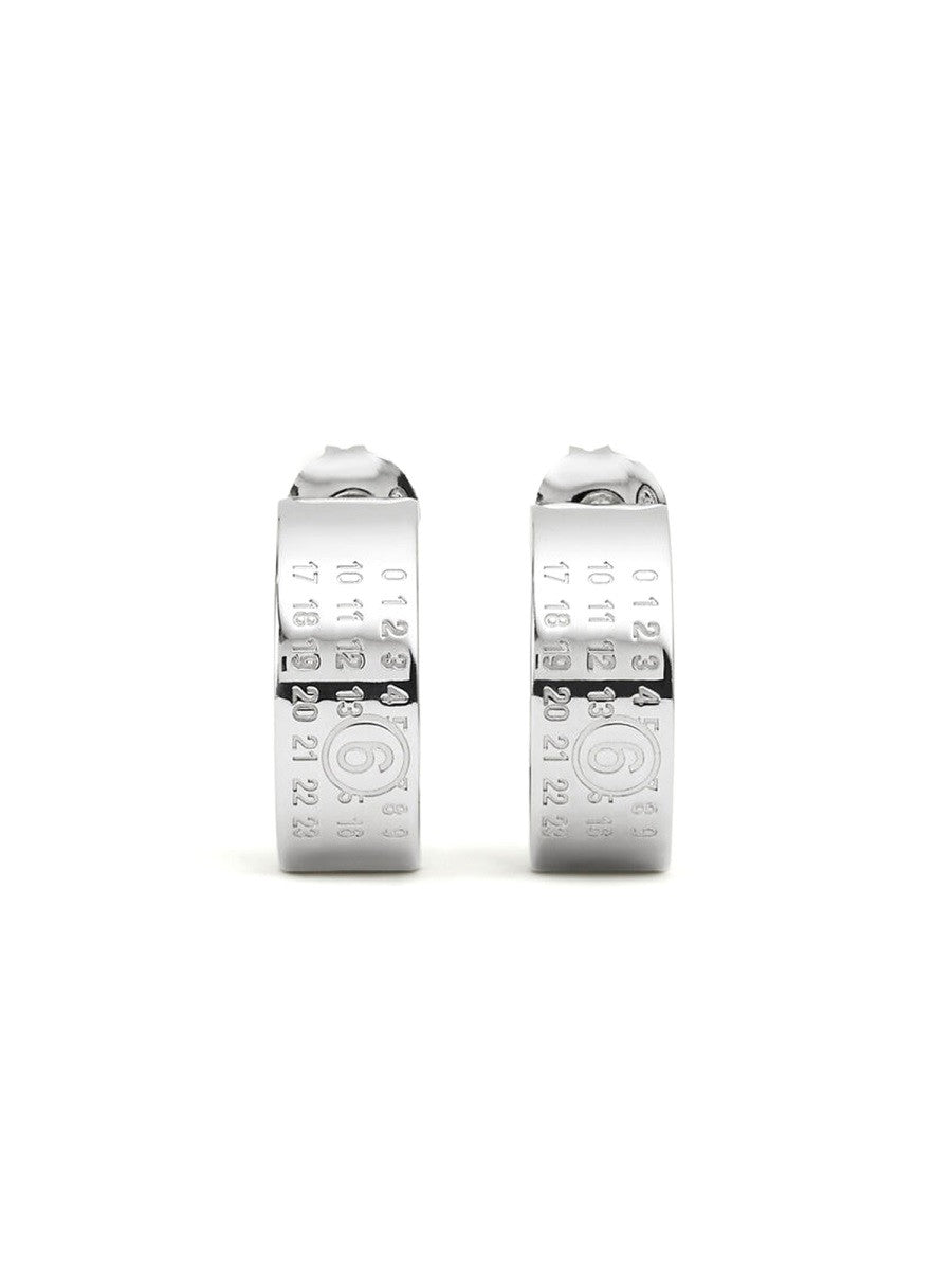 MM6 MAISON MARGIELA ORECCHINI CON LOGO