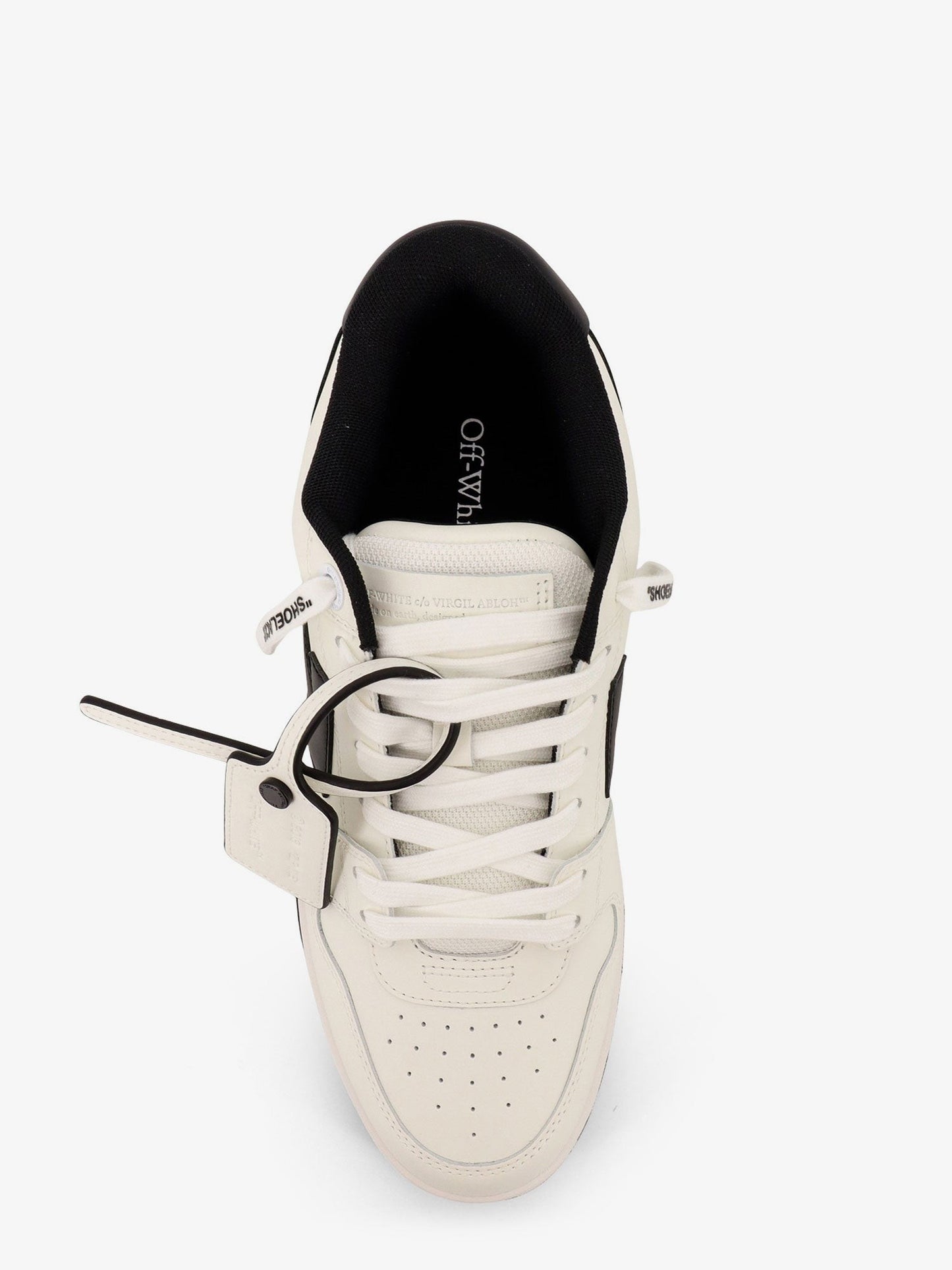 Off White Out of Office leather low-top sneakers