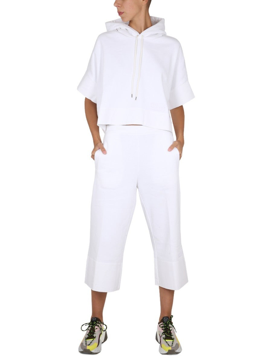stella mccartney PANTALONE CON RICAMO LOGO