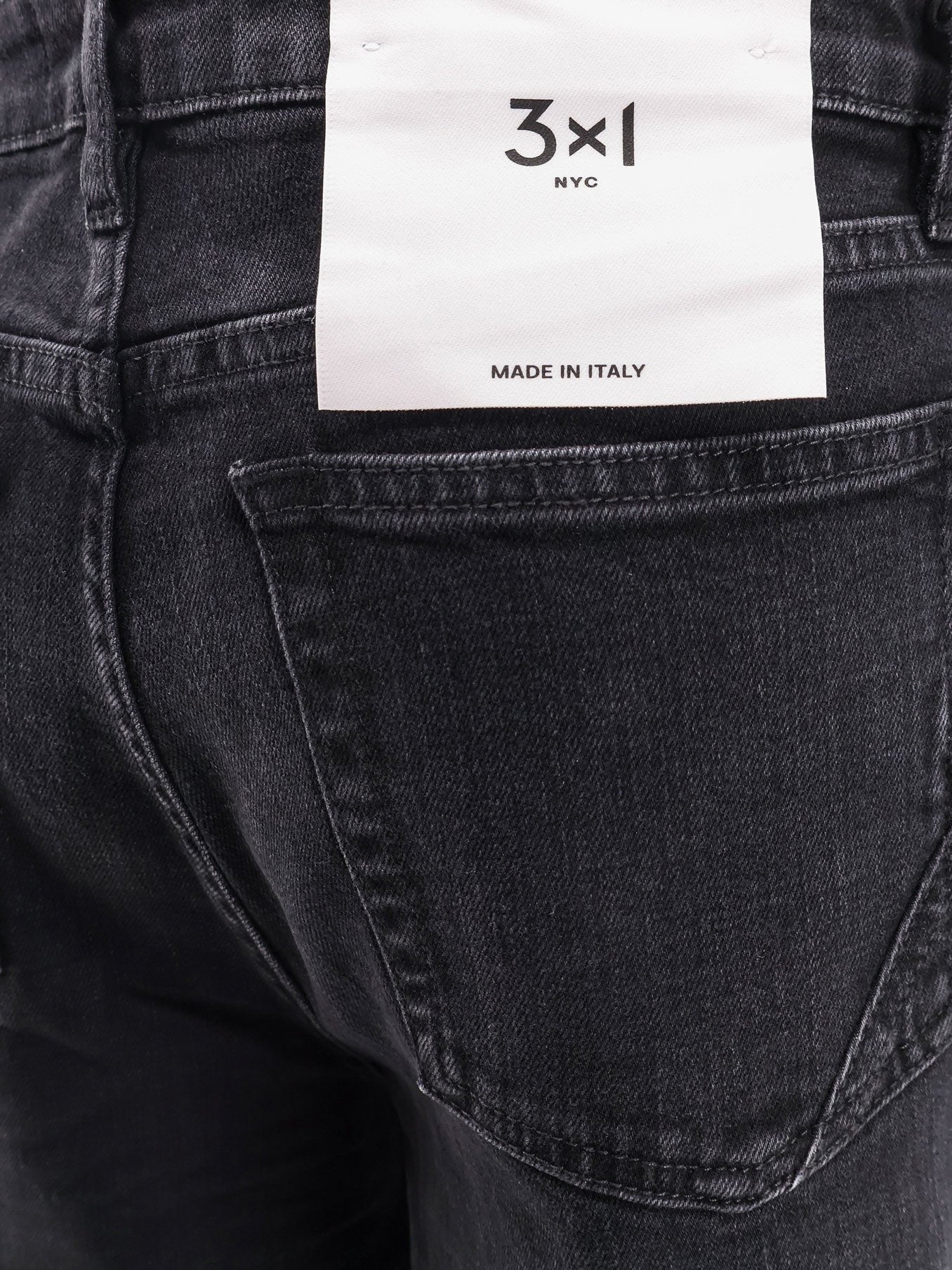 3X1 Pantaloni Farrah 70 Vintage black denim