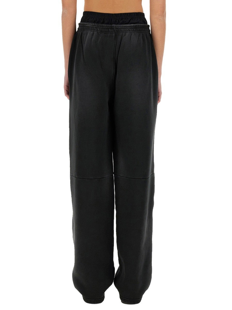 ALEXANDERWANG.T PANTS WITH LOGO