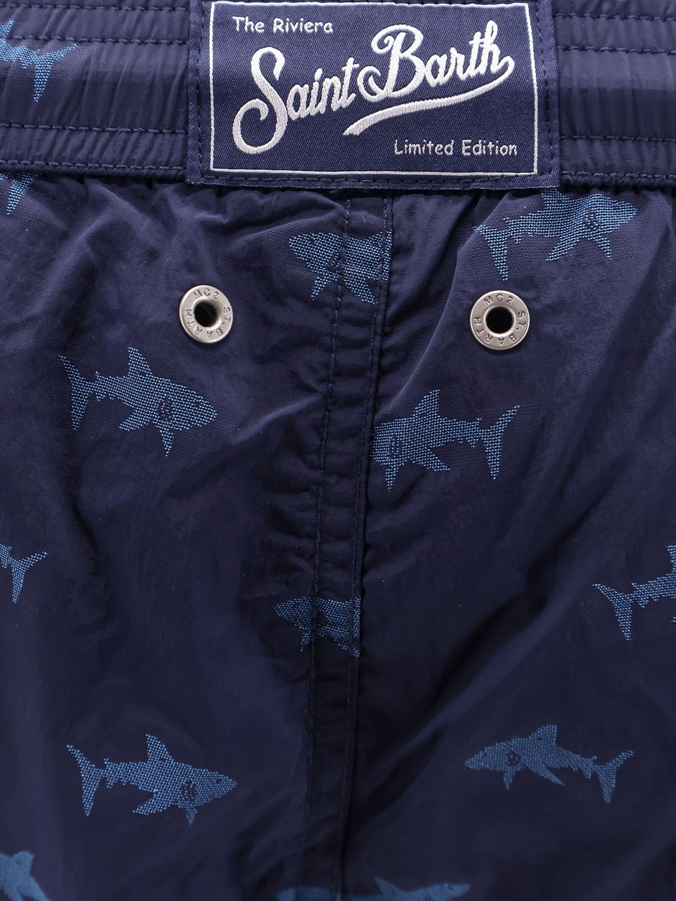 MC2 SAINT BARTH Patmos the Riviera nylon swim trunks