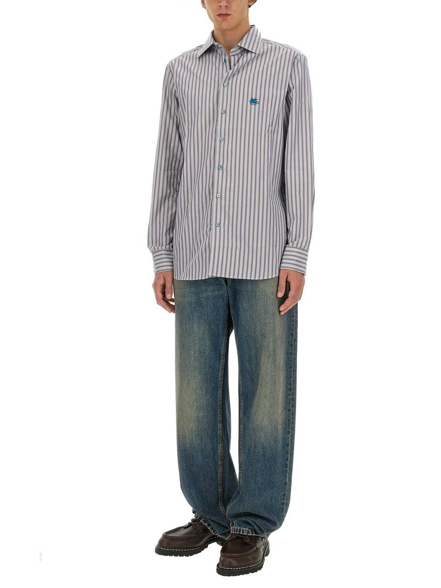 Etro PEGASUS LOGO SHIRT