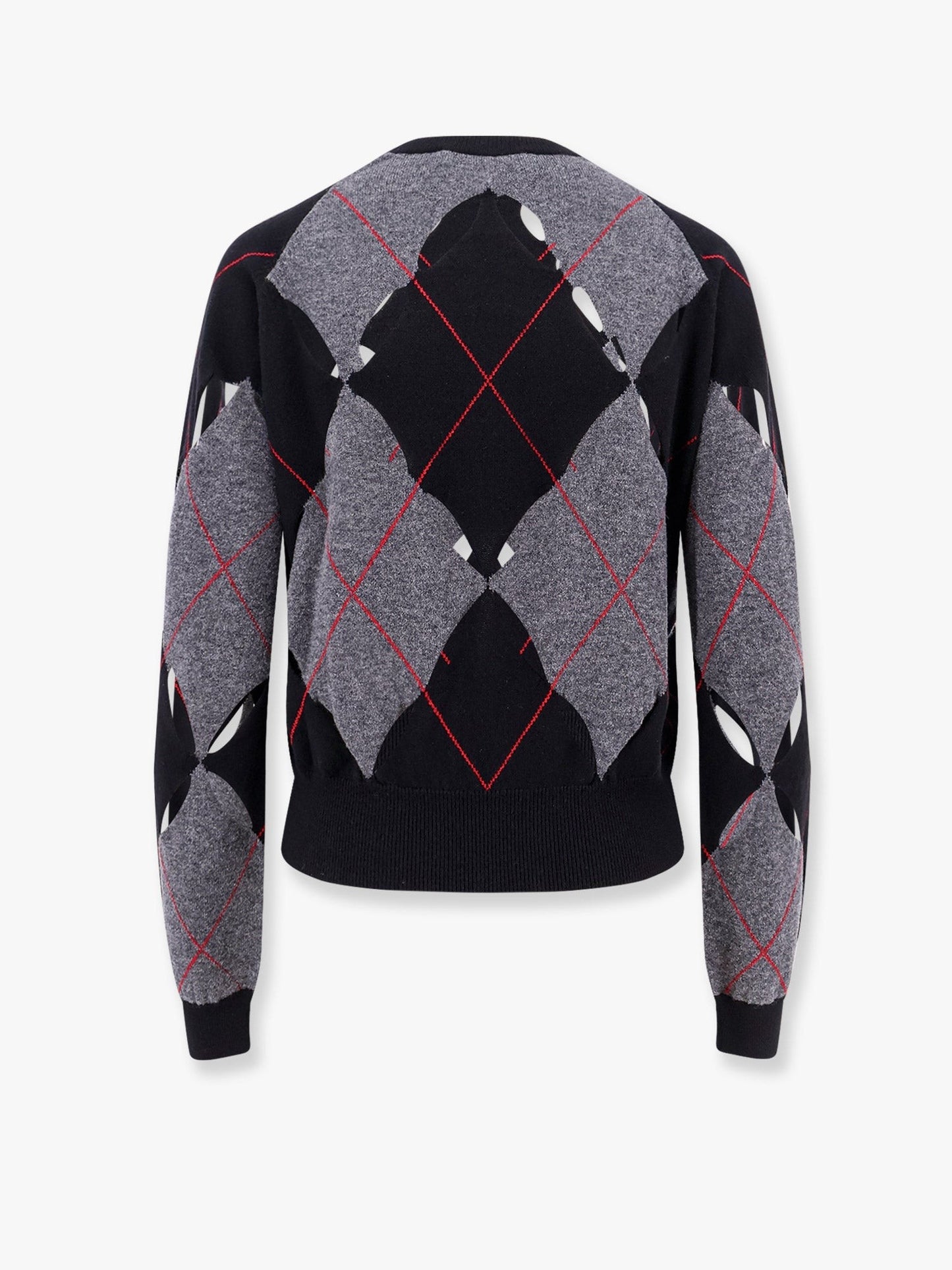 Dior Perforated cashmere sweater with diamond pattern