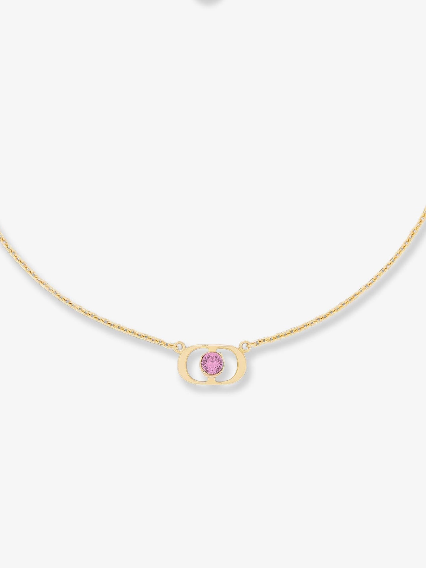 Dior Petit CD Jolie metal necklace