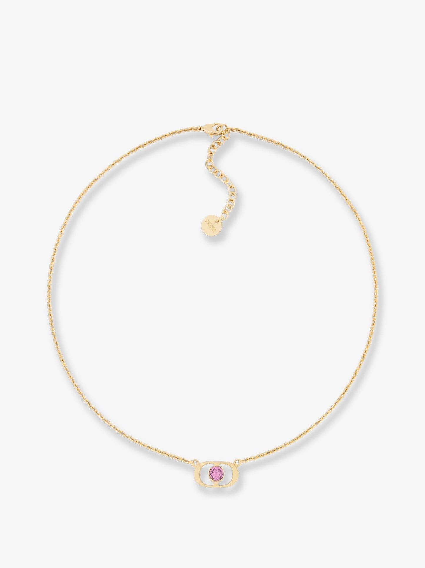 Dior Petit CD Jolie metal necklace