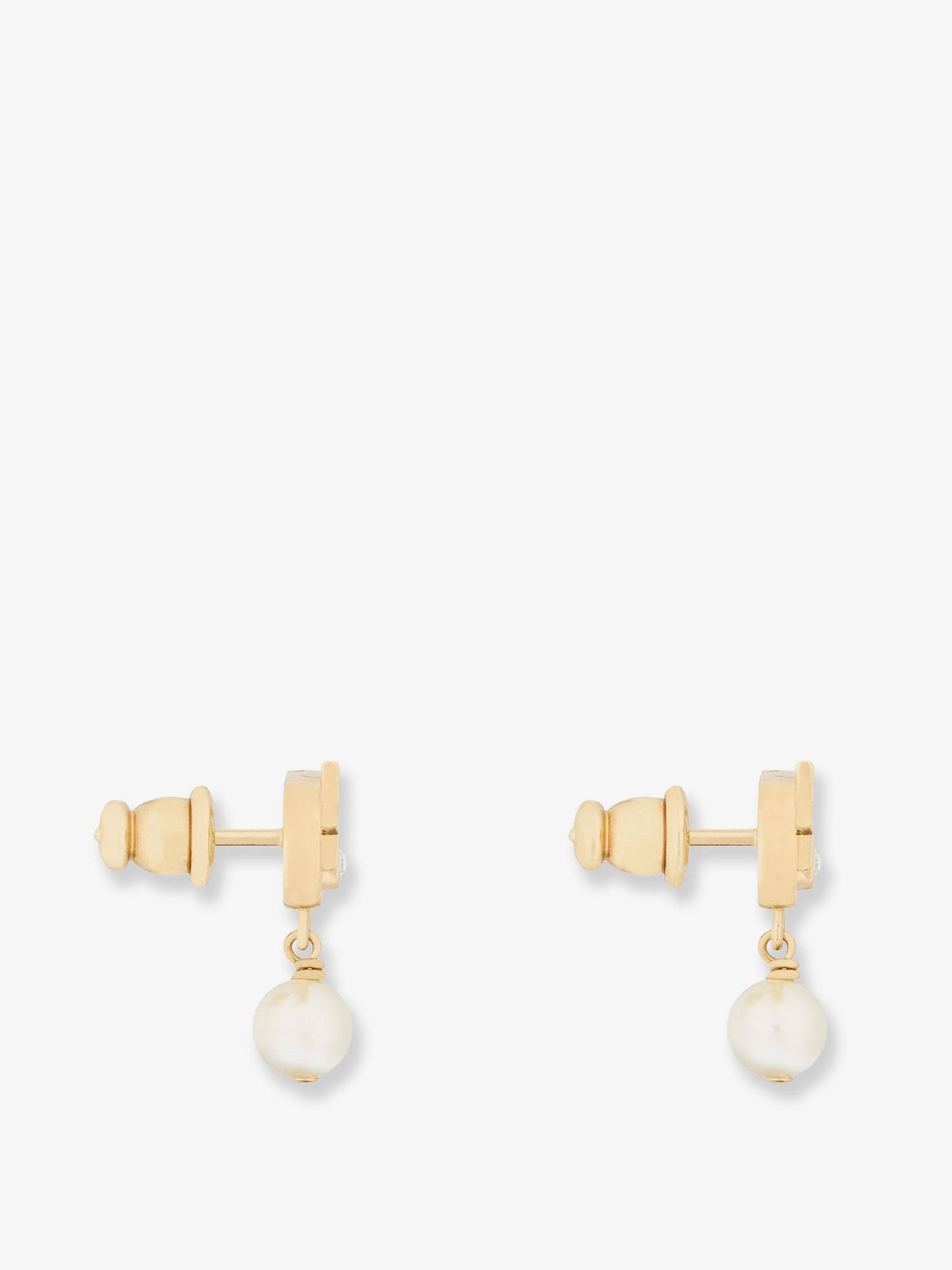 Dior Petit CD Lucky Star metal earrings