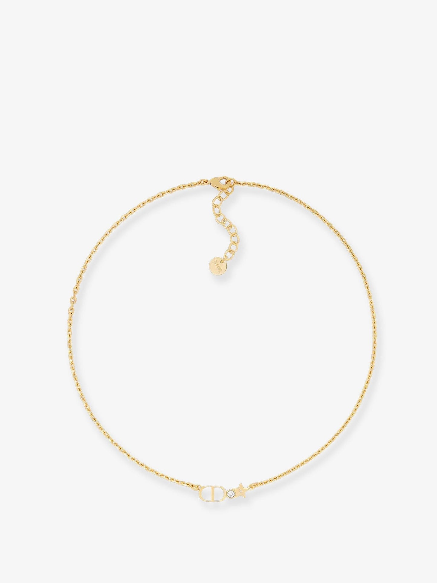 Dior Petit CD Lucky Star metal necklace