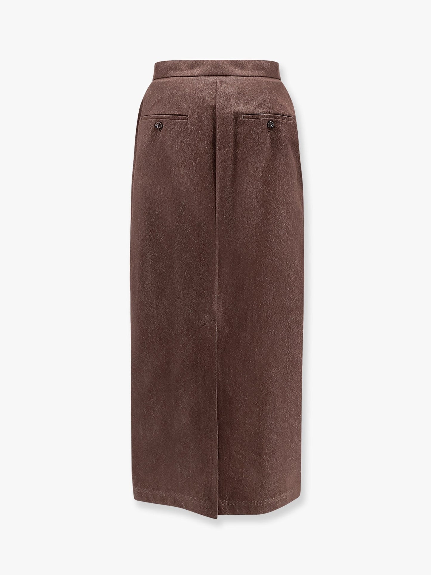 Max Mara Pianosa max mara sfilata cotton long skirt