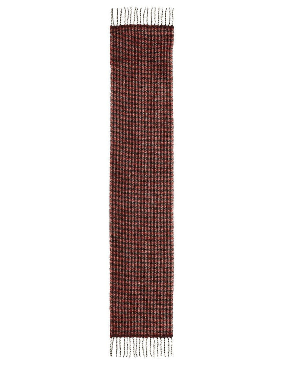 GANNI PLAID SCARF