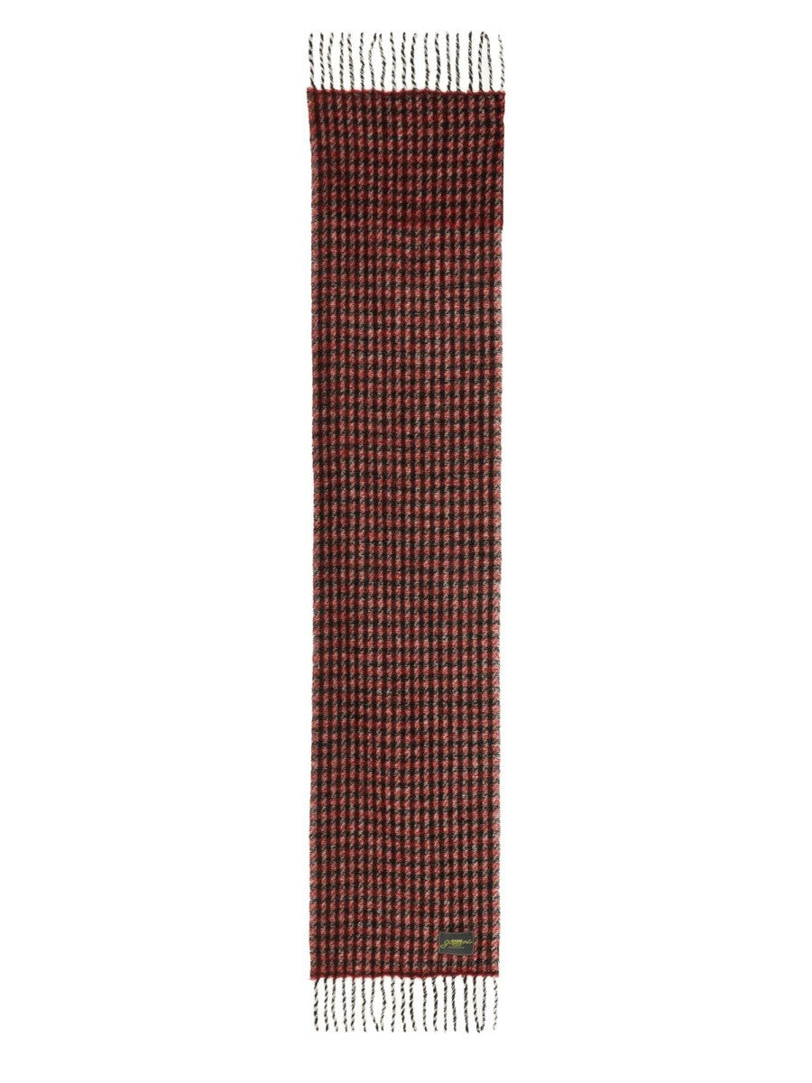 GANNI PLAID SCARF