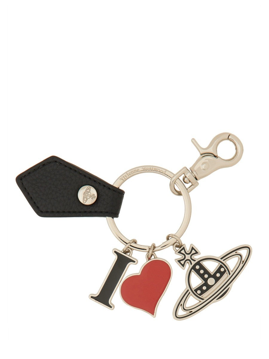 Vivienne Westwood "I LOVE ORB" KEYCHAIN