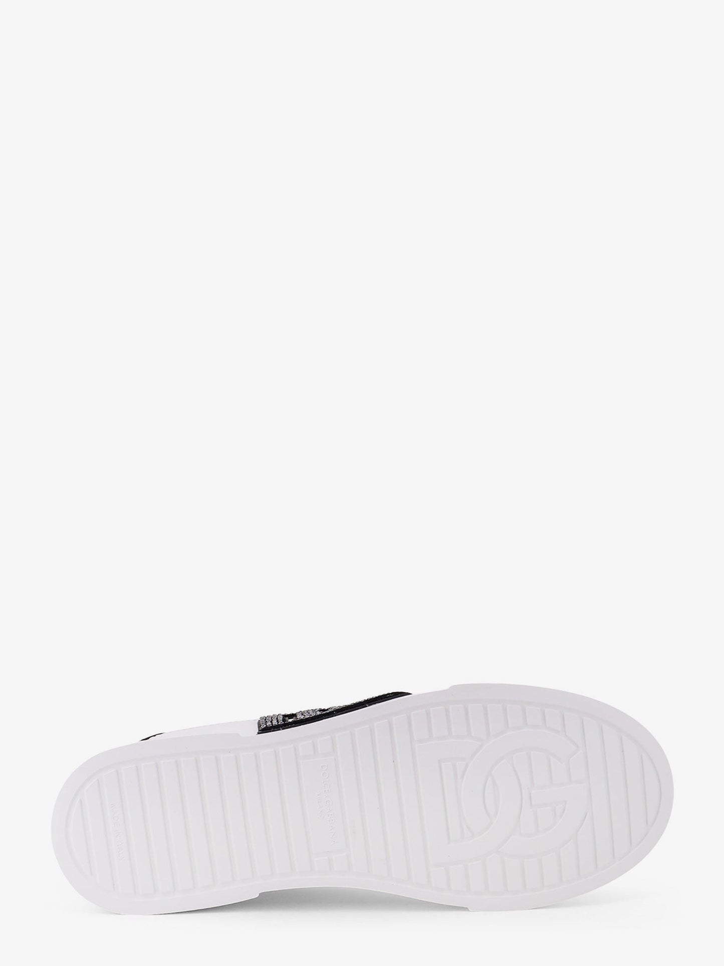 Dolce & Gabbana Portofino Light Strobel leather low-top sneakers