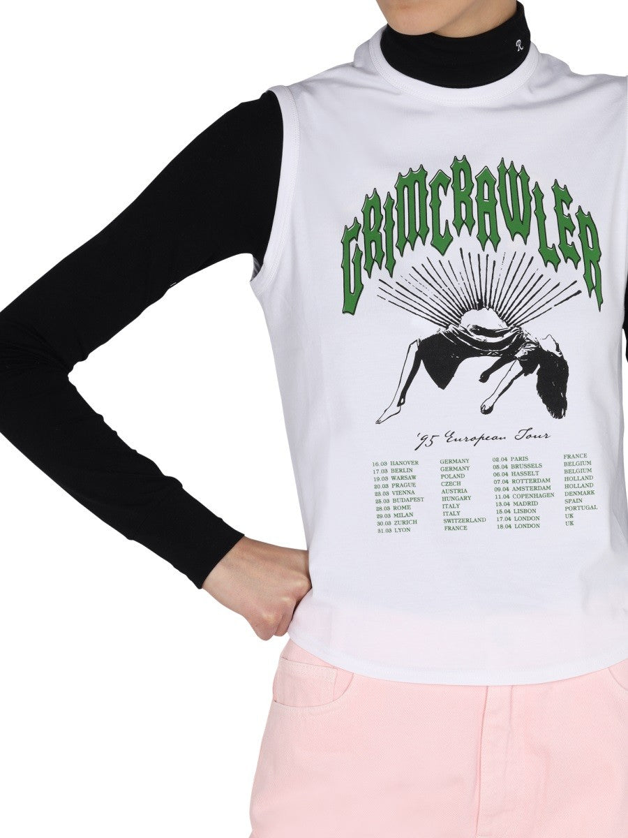 RAF SIMONS PRINTED TOP