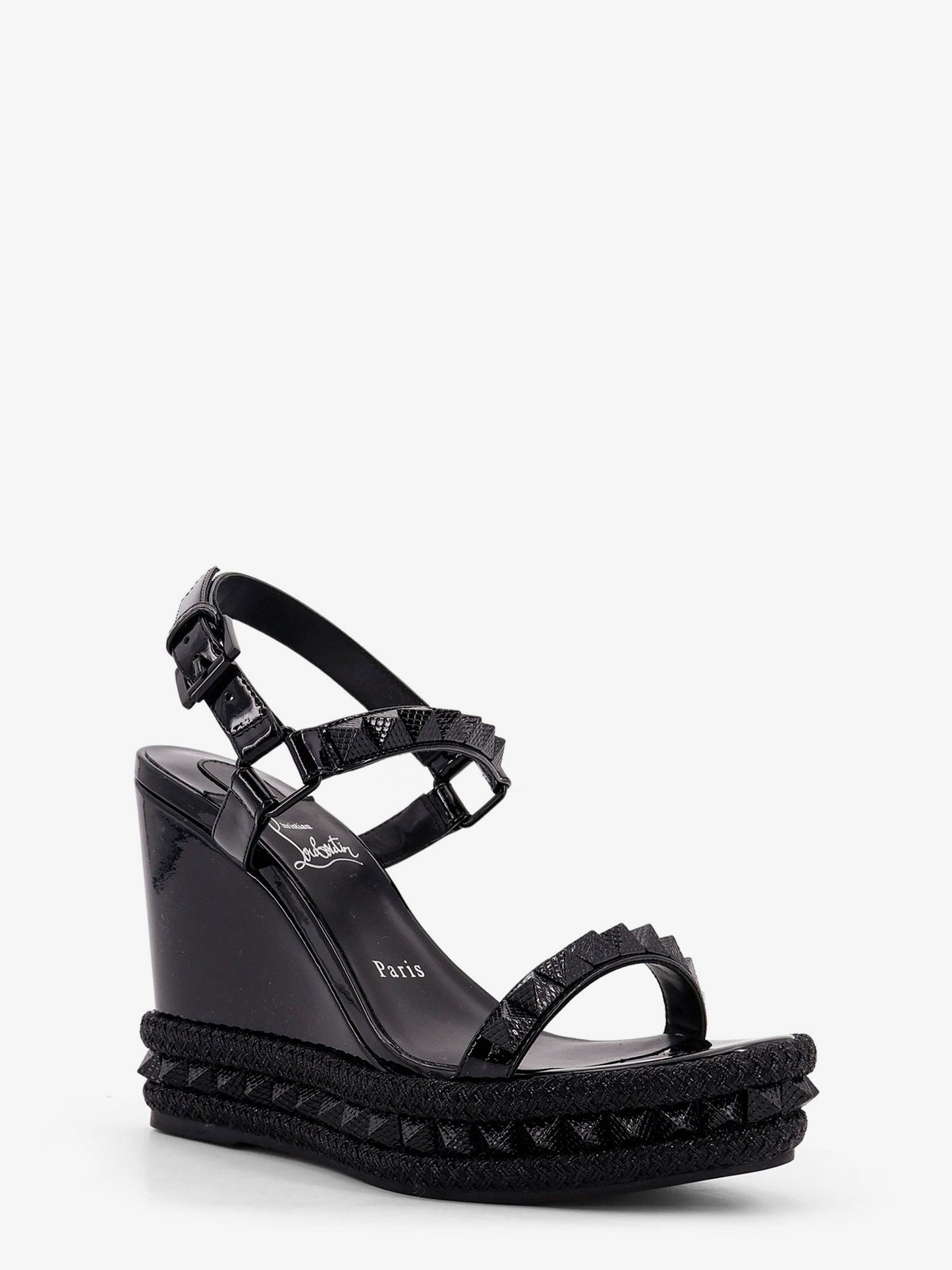CHRISTIAN LOUBOUTIN Pyraclou 110 wedge sandals