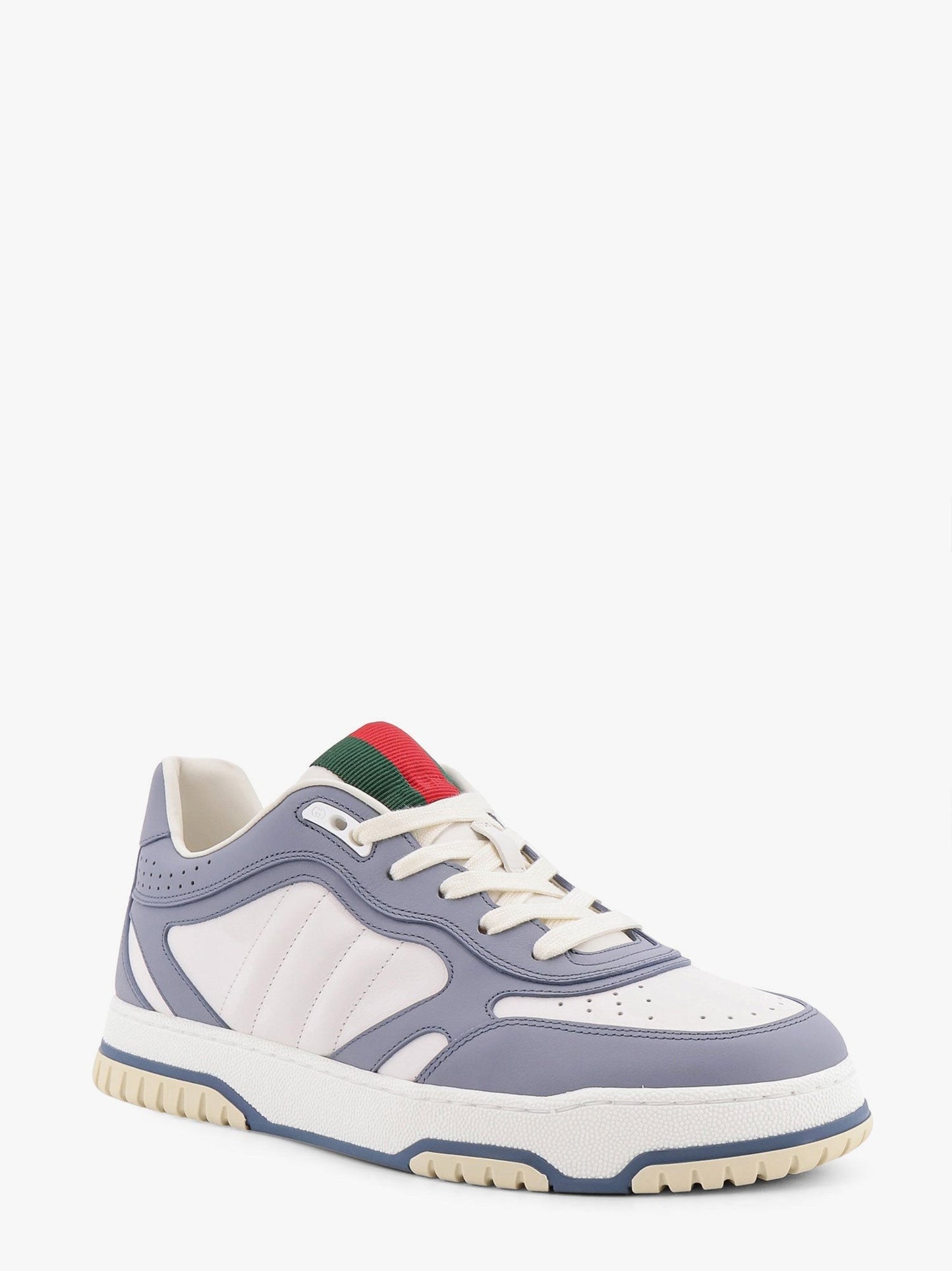 Gucci Re-web leather sneakers